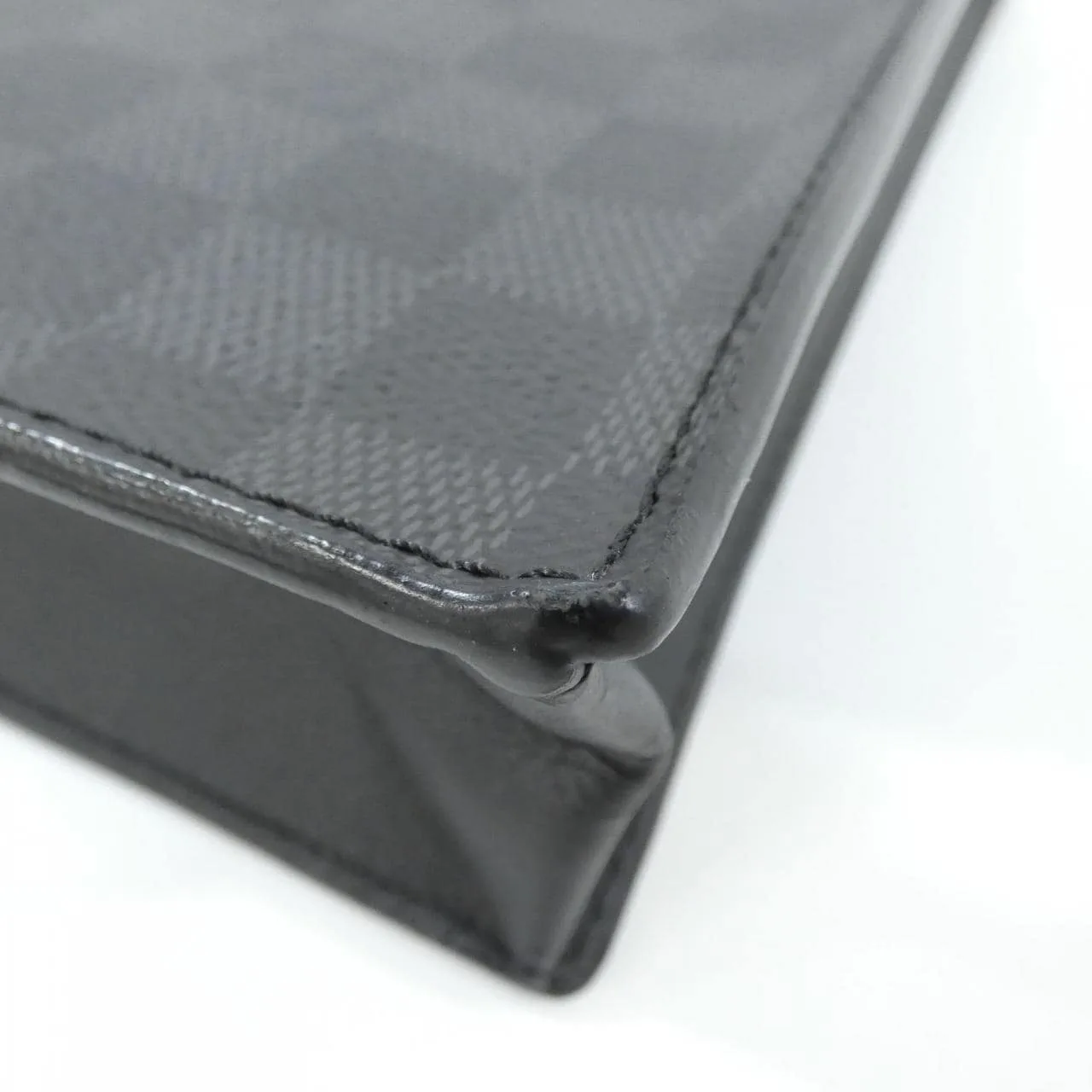 LOUIS VUITTON N64612 Handbag Damier 黑色 Damier 中古品A - 縮圖 3