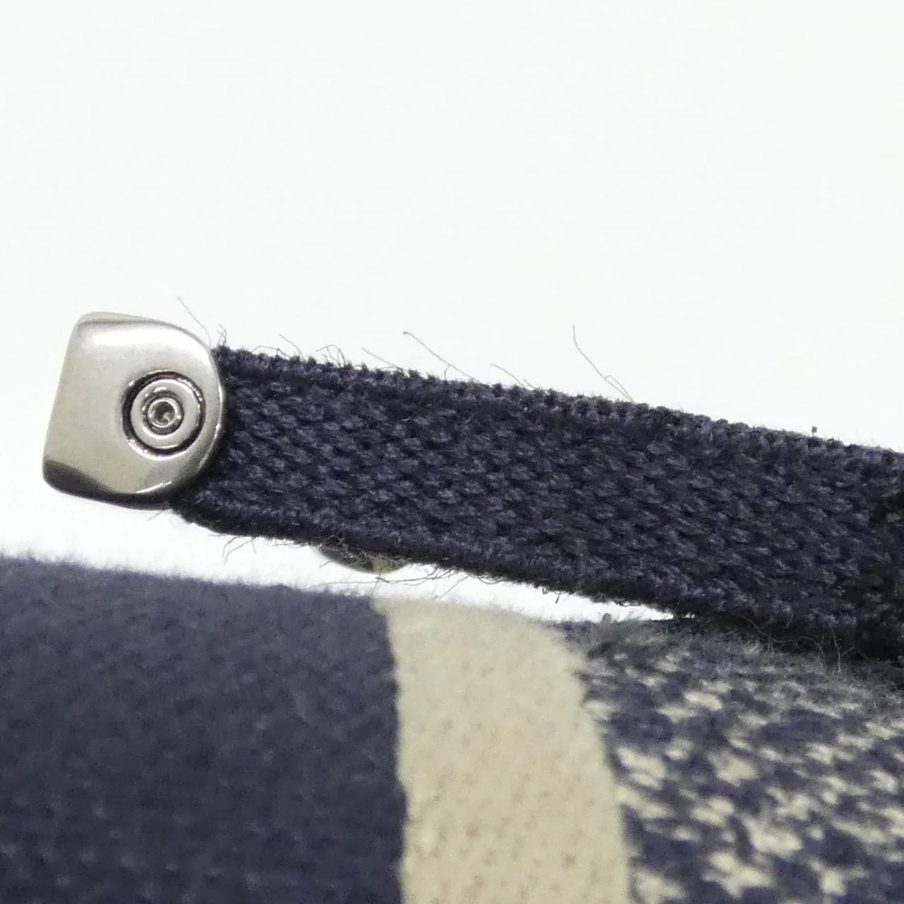 DIOR Book Tote S5417VRIW Handbag Canvas 黑色 帆布 中古品A - 縮圖 5