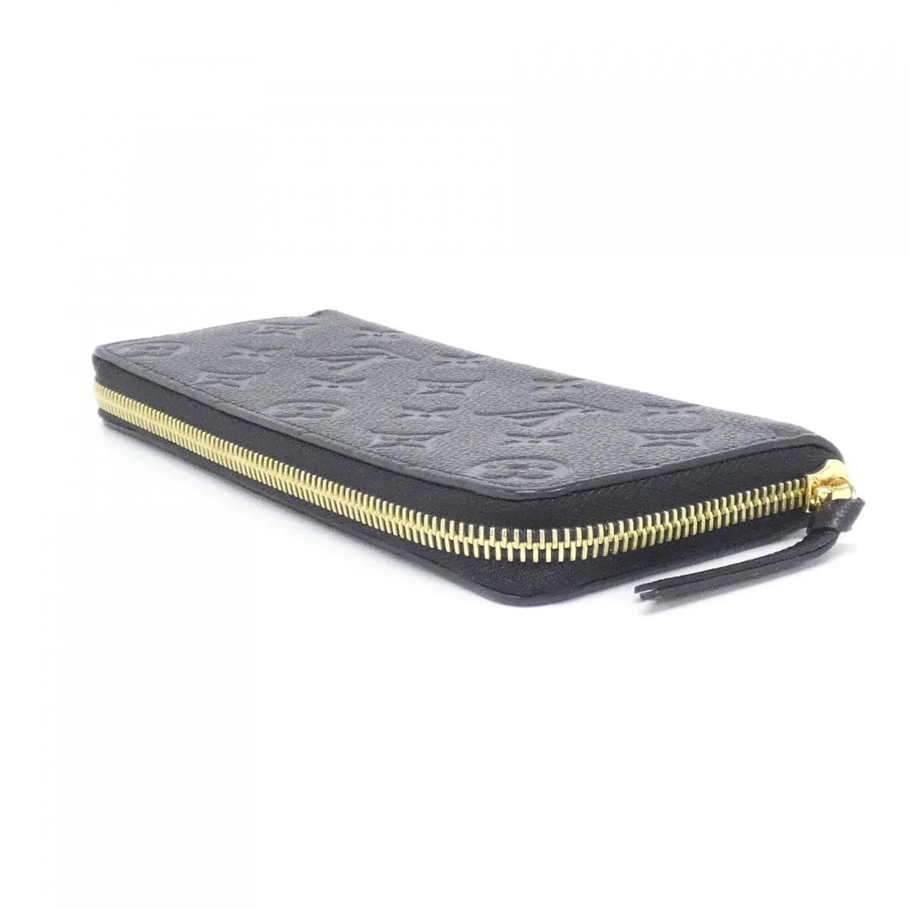 LOUIS VUITTON M60171 Wallet Monogram 黑色 Monogram 中古品A - 縮圖 2