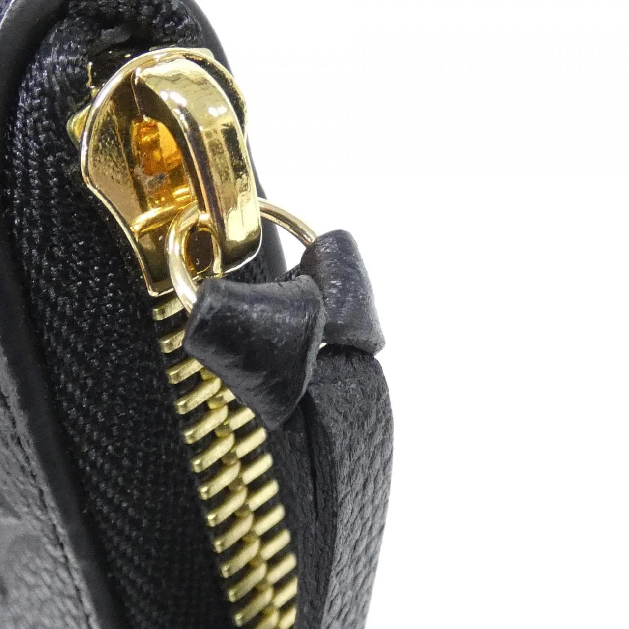 LOUIS VUITTON M60171 Wallet Monogram 黑色 Monogram 中古品A - 縮圖 3