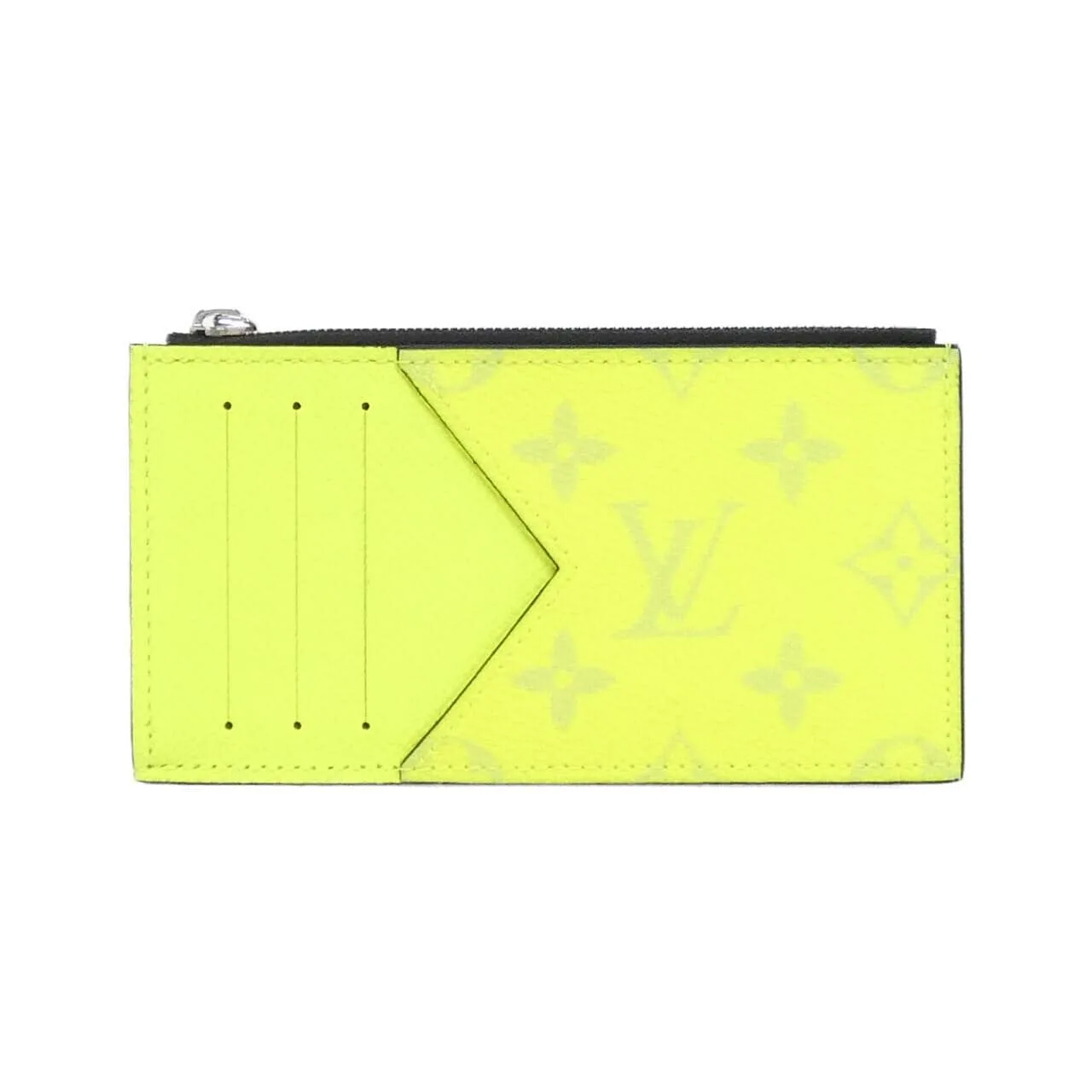 LOUIS VUITTON M30320 Coin Case Canvas Black