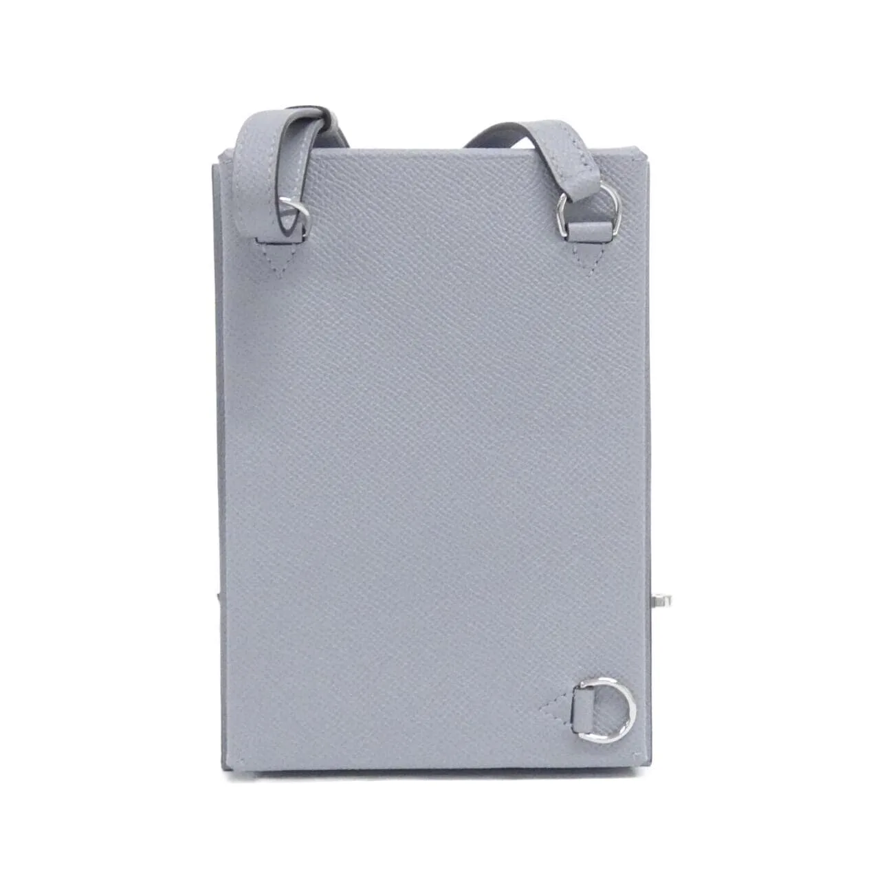 HERMES Kelly 085433CK Shoulder Epsom Black Epsom Leather Rank A - Thumbnail 2