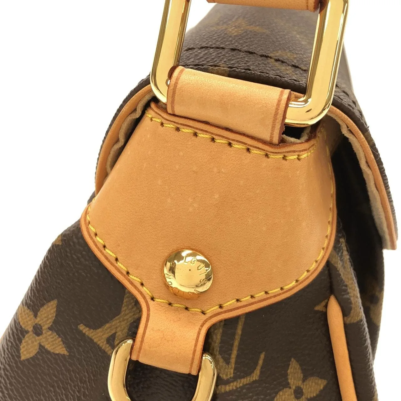 LOUIS VUITTON M40121 Shoulder Monogram 黑色 Monogram 中古品A - 縮圖 4