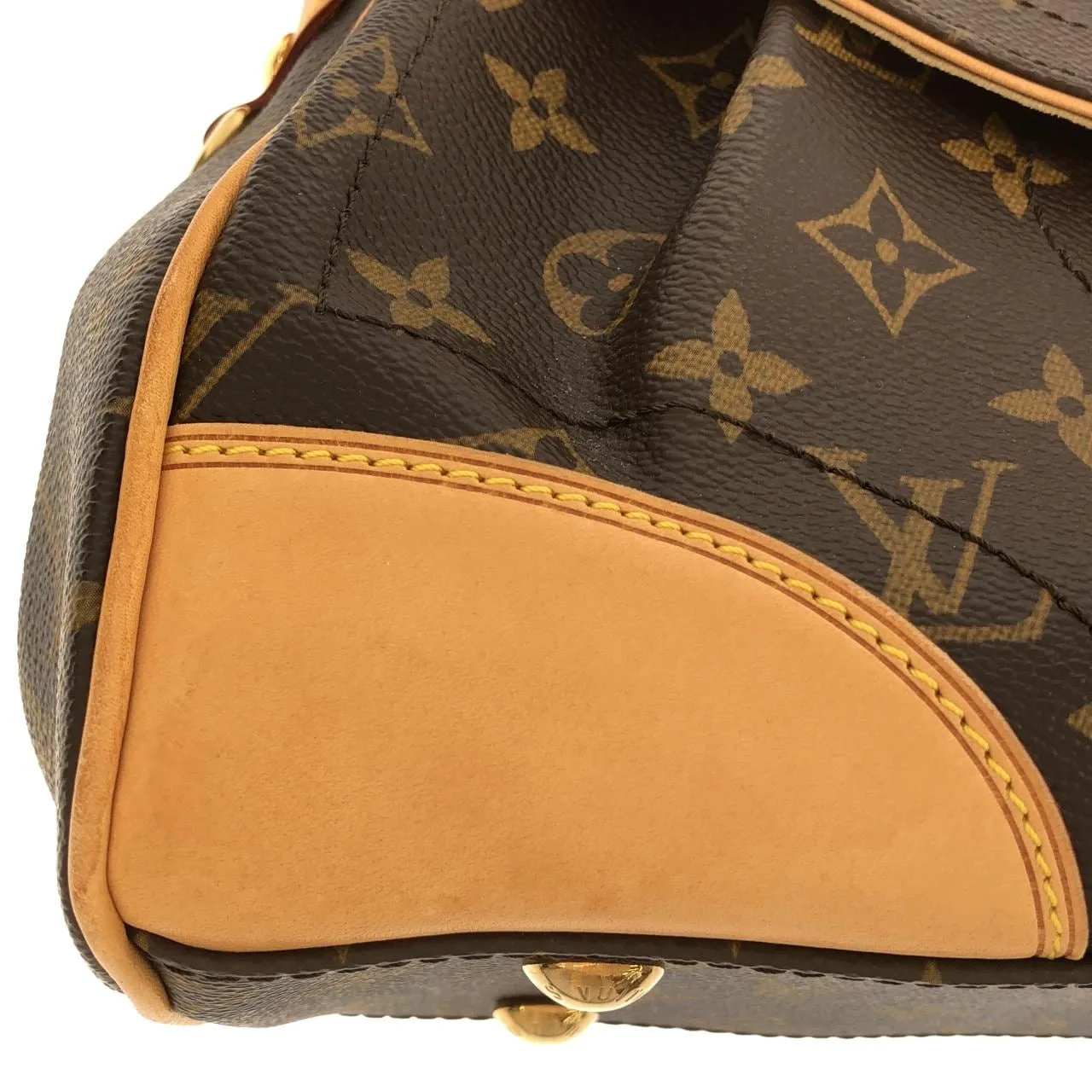 LOUIS VUITTON M40121 Shoulder Monogram 黑色 Monogram 中古品A - 縮圖 5