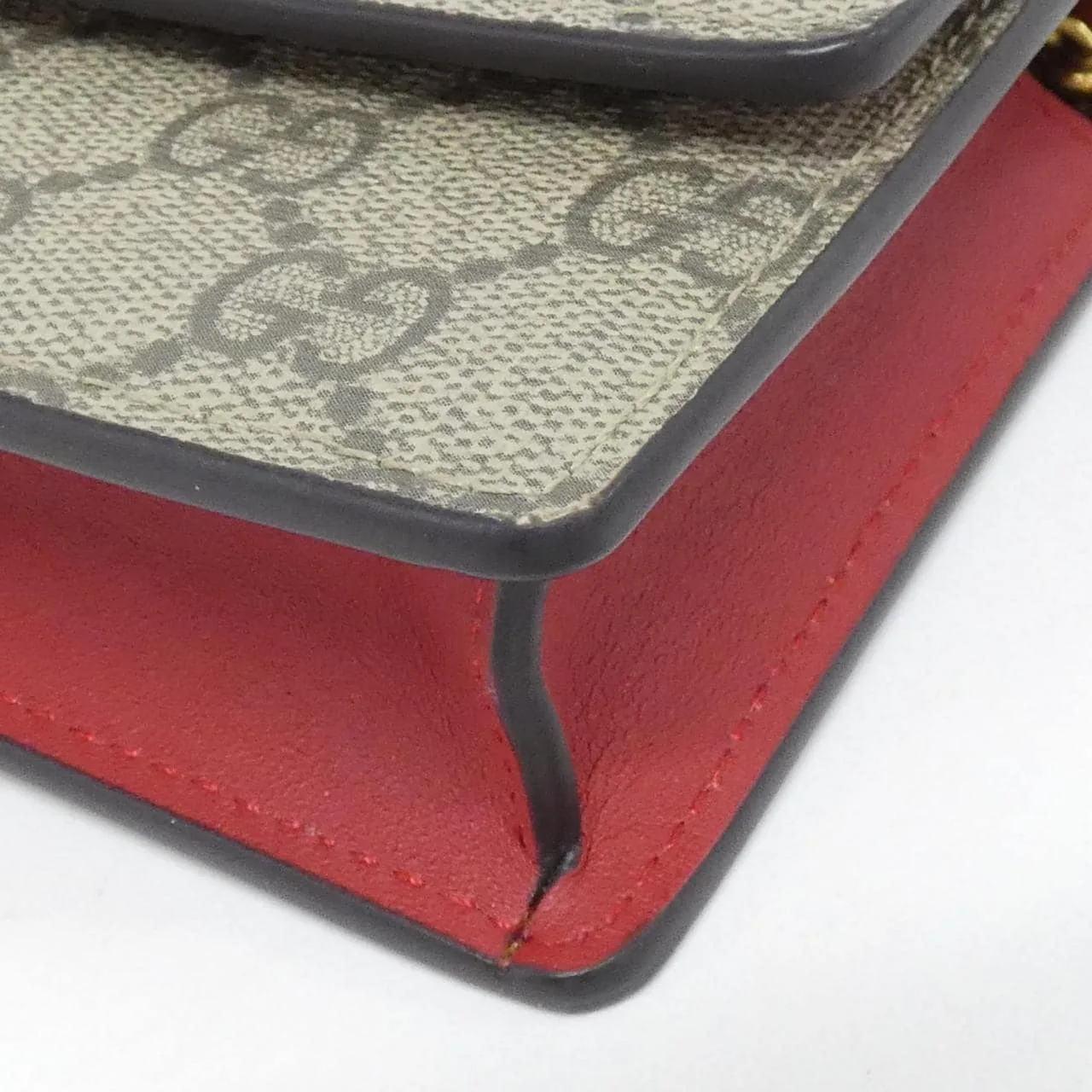 GUCCI 481291 K9GXT Shoulder Canvas 黑色 帆布 中古品A - 縮圖 3