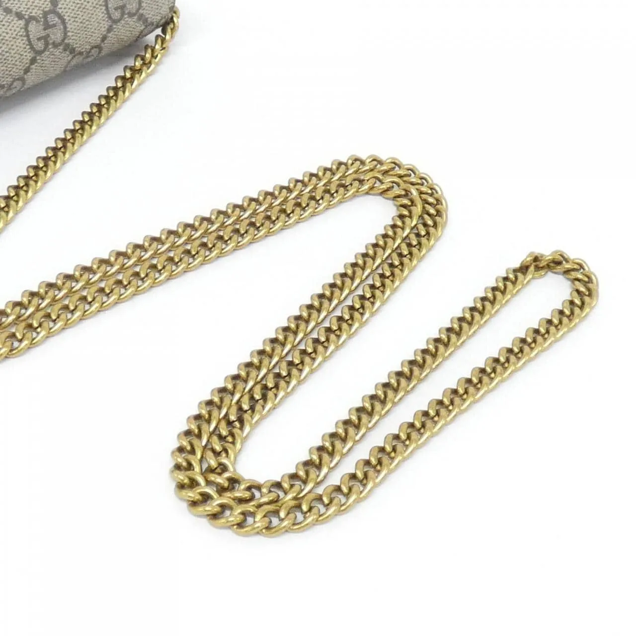 GUCCI 481291 K9GXT Shoulder Canvas 黑色 帆布 中古品A - 縮圖 5