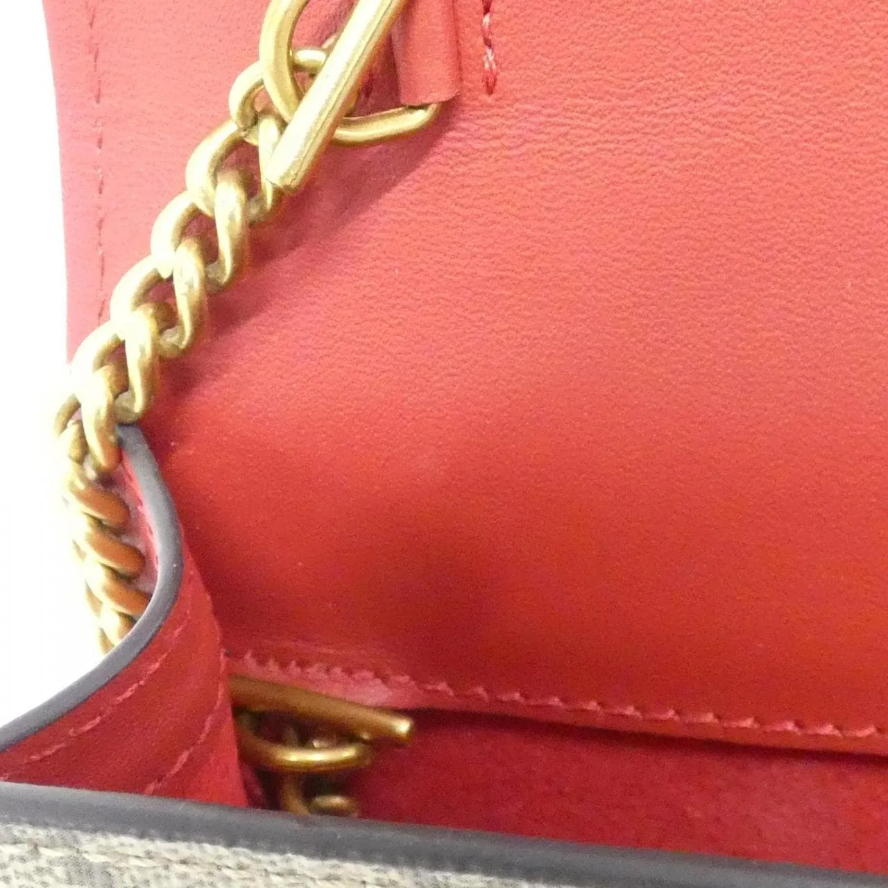 GUCCI 481291 K9GXT Shoulder Canvas 黑色 帆布 中古品A - 縮圖 7