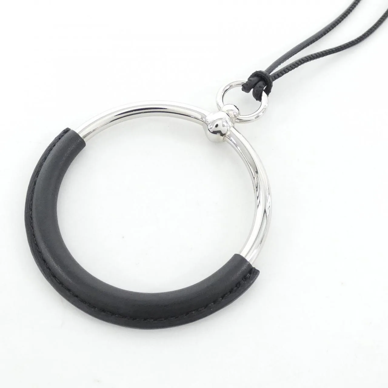 HERMES 072933CK Accessories Swift 黑色 Swift 皮 中古品A - 縮圖 3