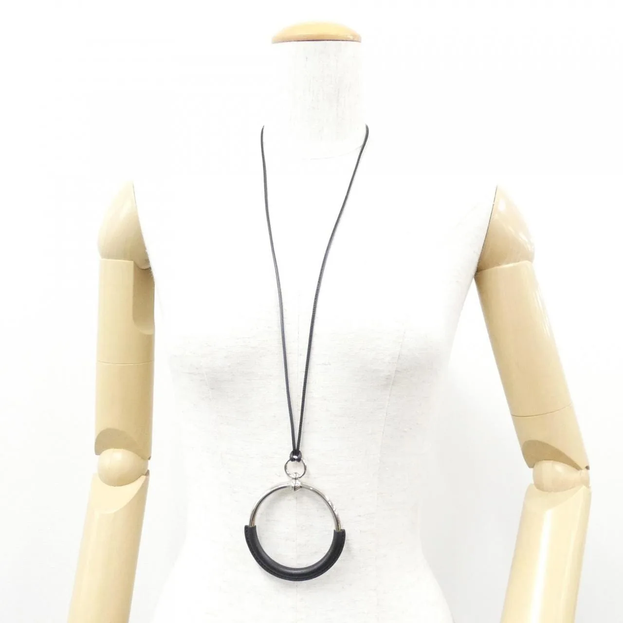 HERMES 072933CK Accessories Swift 黑色 Swift 皮 中古品A - 縮圖 6