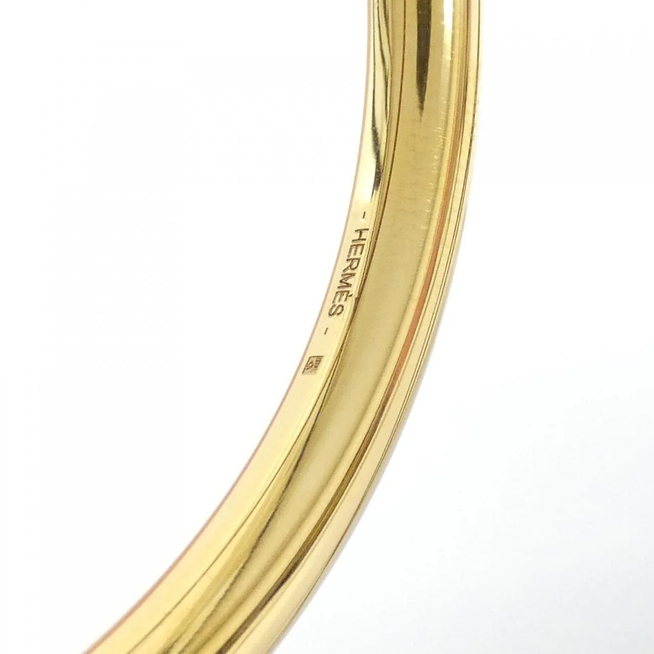 HERMES 072933CC Accessories Swift 金色 Swift 皮 中古品A - 縮圖 4