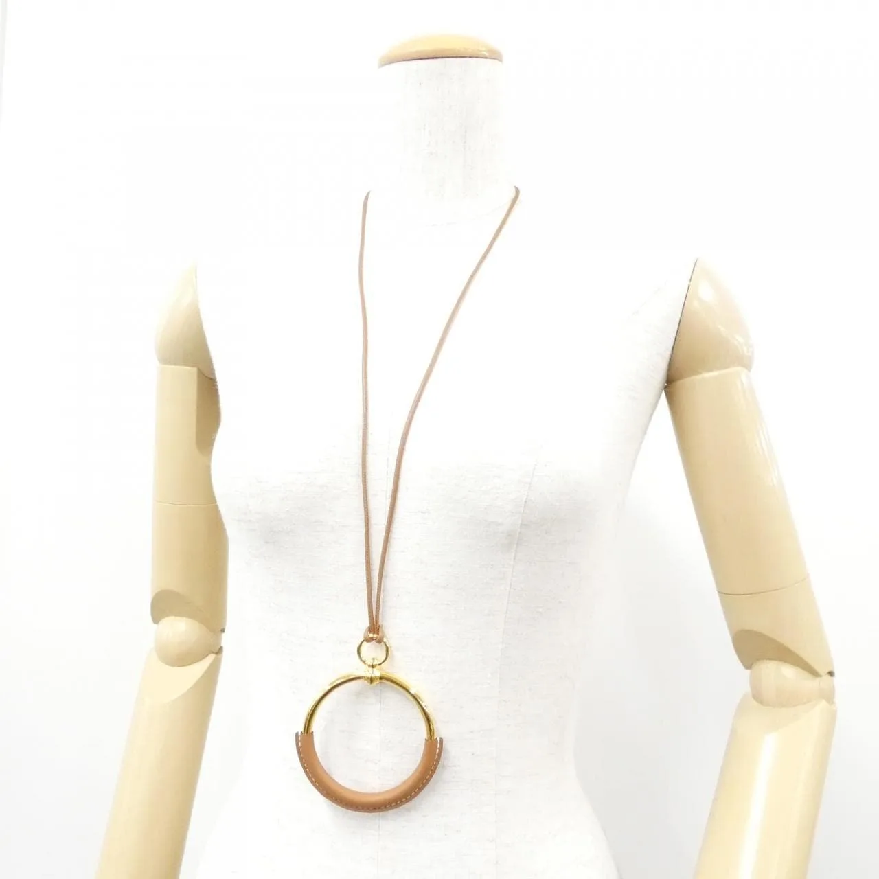 HERMES 072933CC Accessories Swift 金色 Swift 皮 中古品A - 縮圖 6