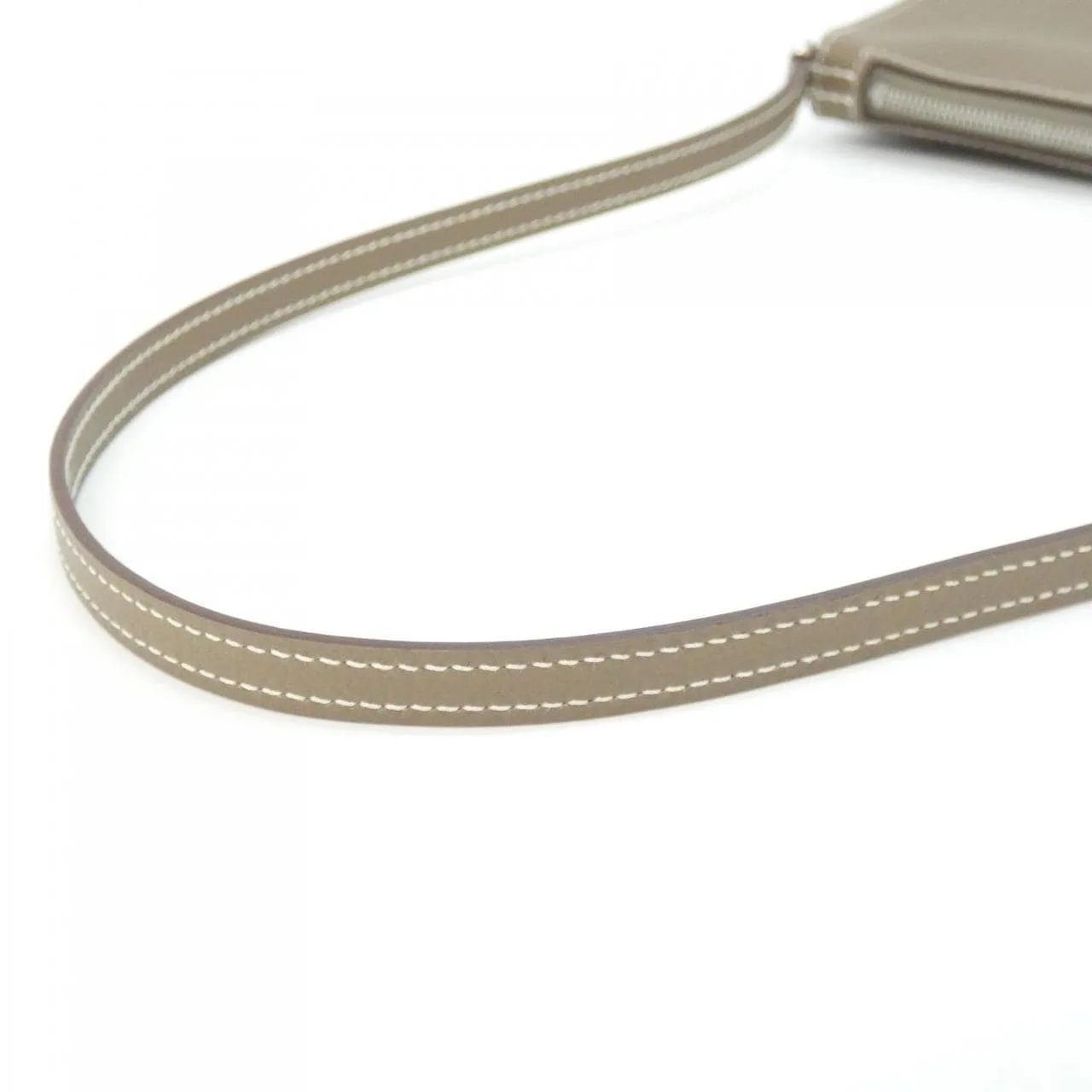 HERMES 086888CK Pouch Etoupe Rank A - Thumbnail 5