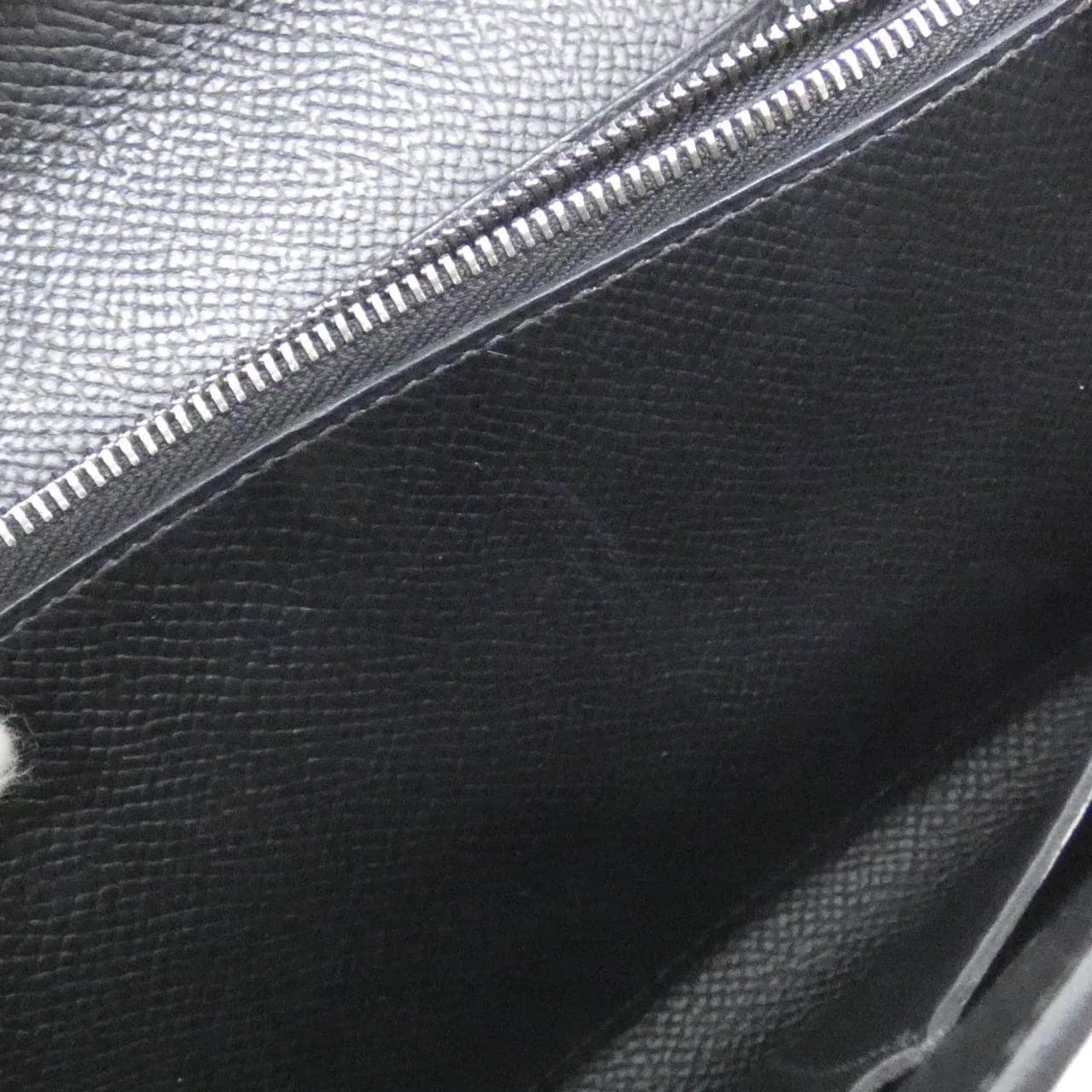 HERMES Kelly 082210CK Wallet Epsom Black Epsom Leather Rank A - Thumbnail 10