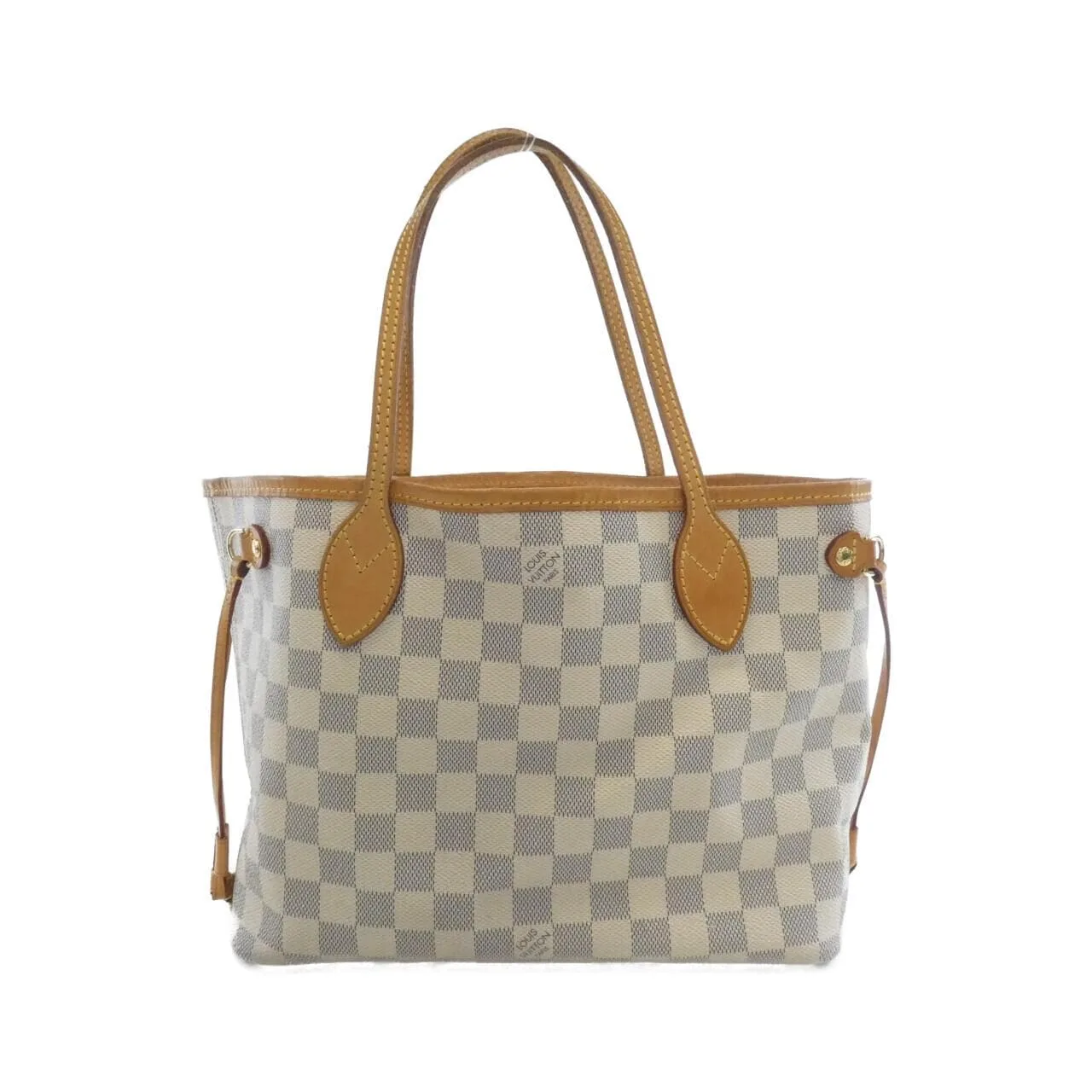 LOUIS VUITTON Neverfull N51110 Tote Damier Black
