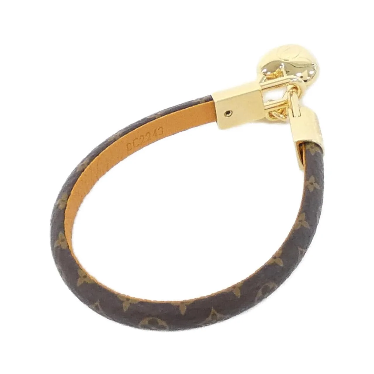 LOUIS VUITTON M6451F Accessories Monogram 黑色 Monogram 中古品A - 縮圖 2