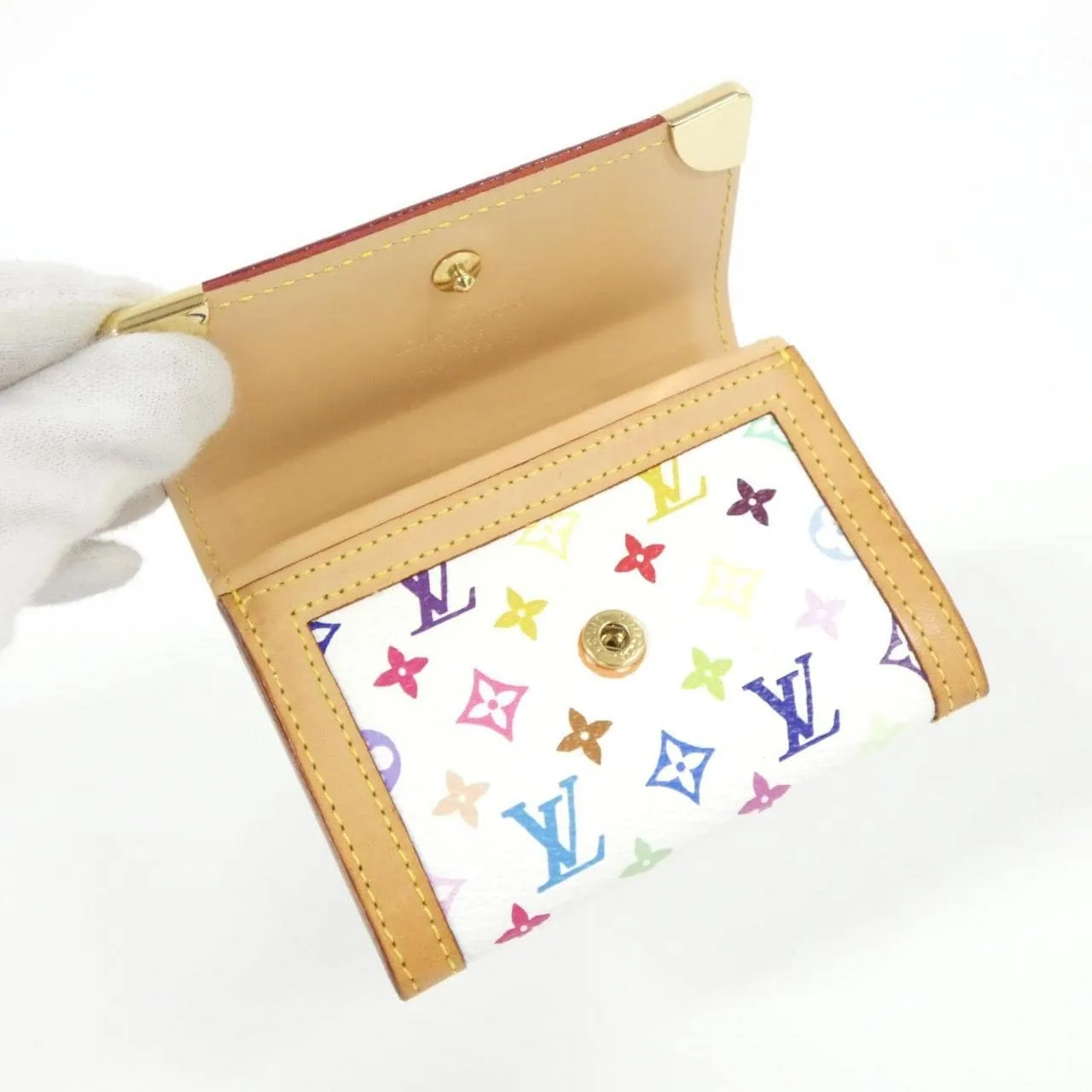 LOUIS VUITTON M92657 Coin Case Canvas Multicolor Canvas Rank A - Thumbnail 5