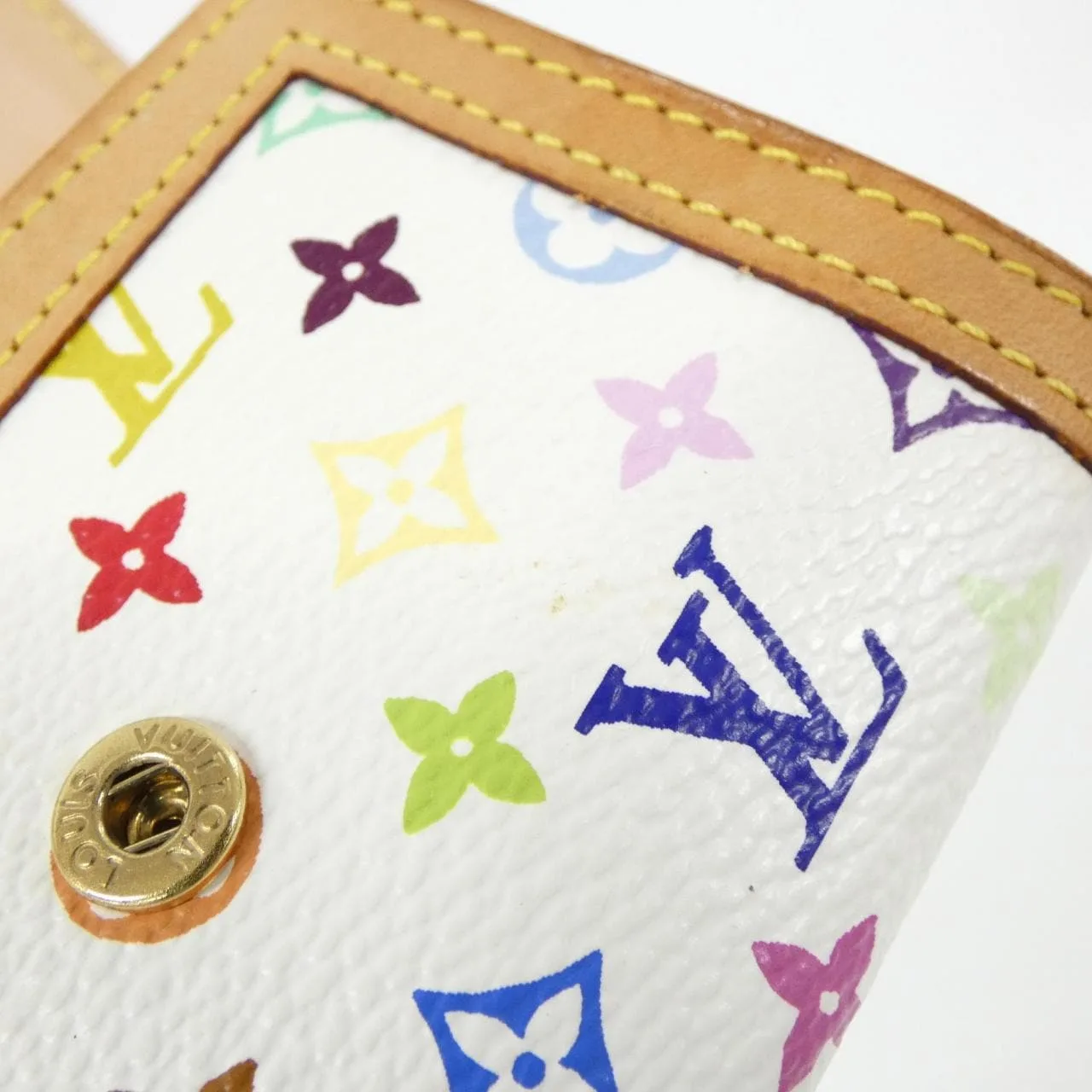 LOUIS VUITTON M92657 Coin Case Canvas Multicolor Canvas Rank A - Thumbnail 6