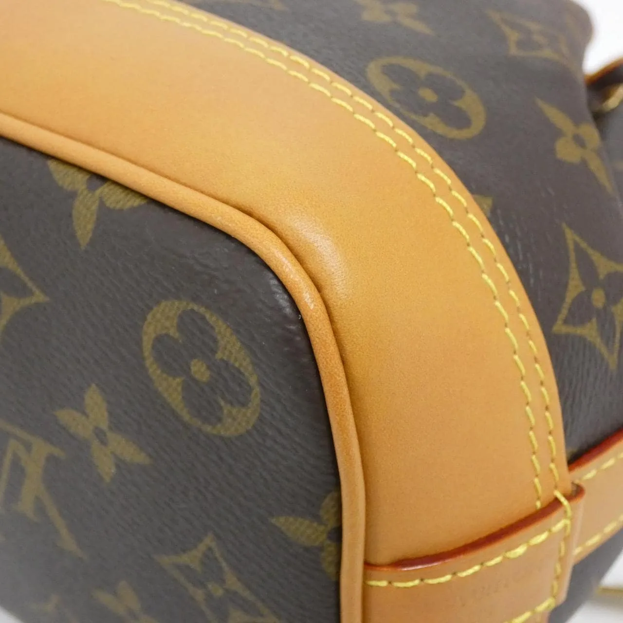 LOUIS VUITTON M14017 Handbag Monogram 黑色 Monogram 中古品A - 縮圖 3