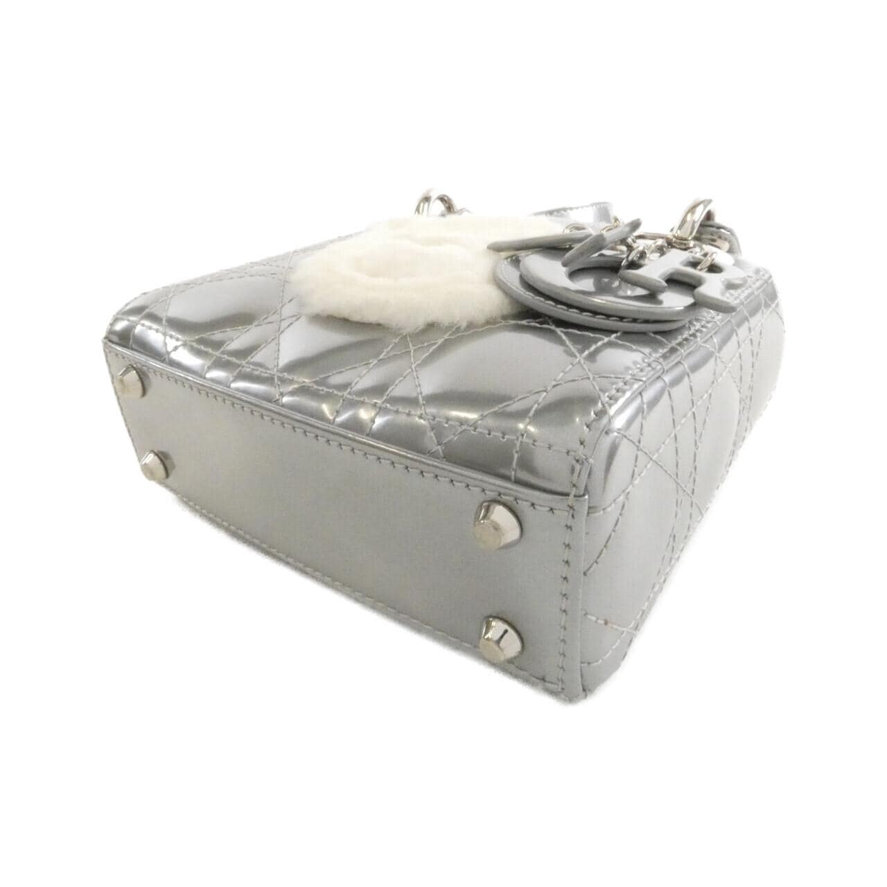 DIOR Handbag Patent Leather 3