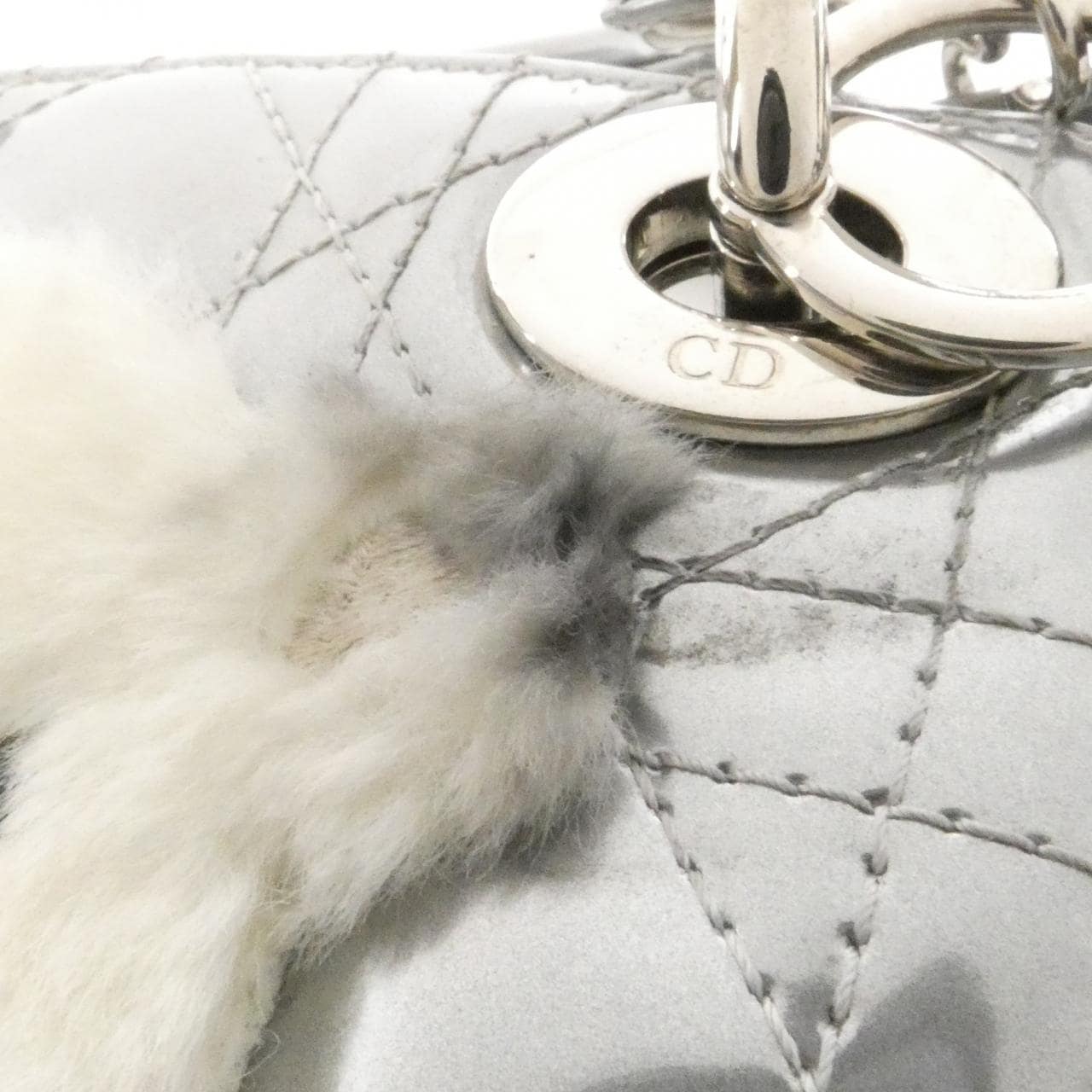 DIOR Handbag Patent Leather 4