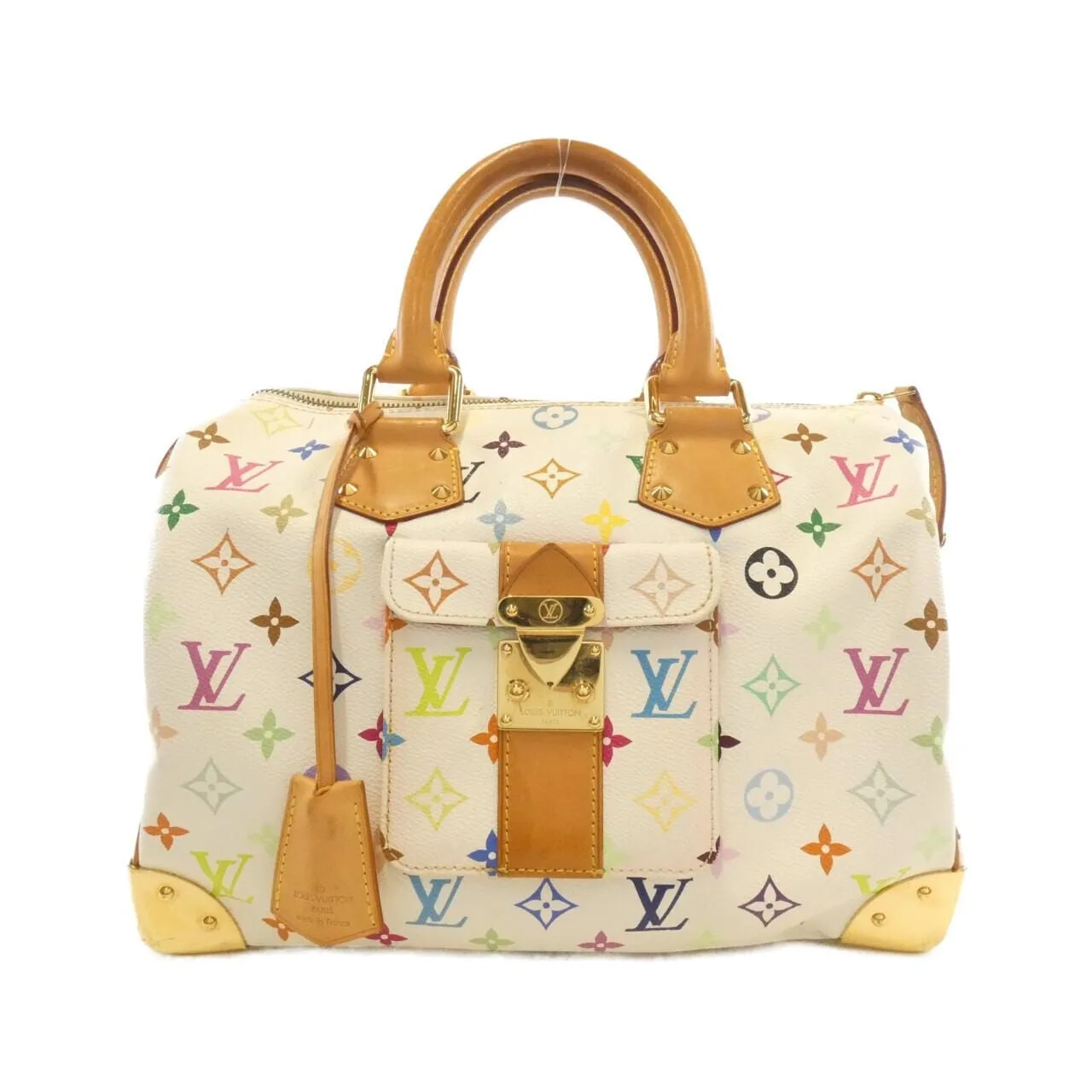 LOUIS VUITTON Speedy M92643 Boston Canvas Multicolor