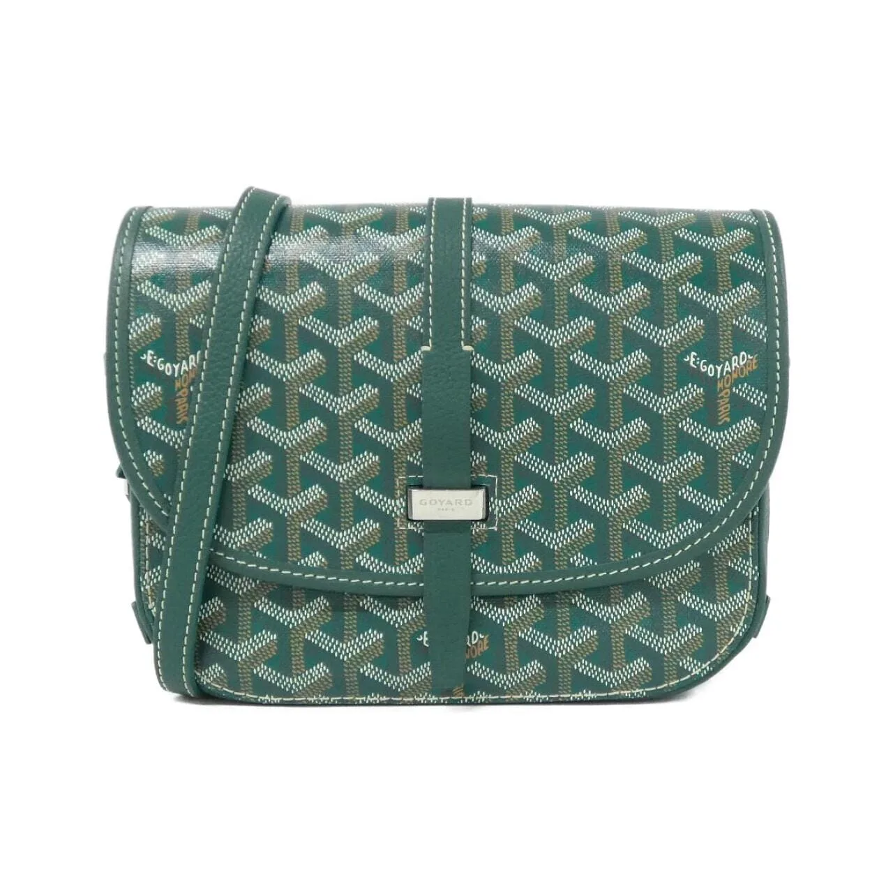 GOYARD Shoulder Canvas Black