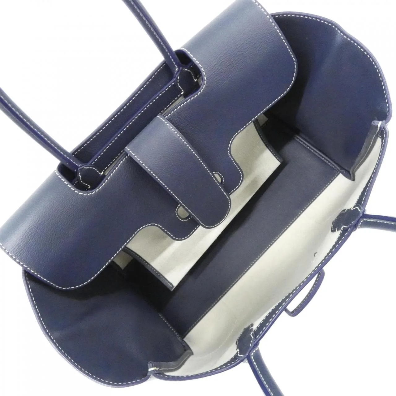 GOYARD Saigon Tote Canvas 黑色 帆布 中古品A - 縮圖 7