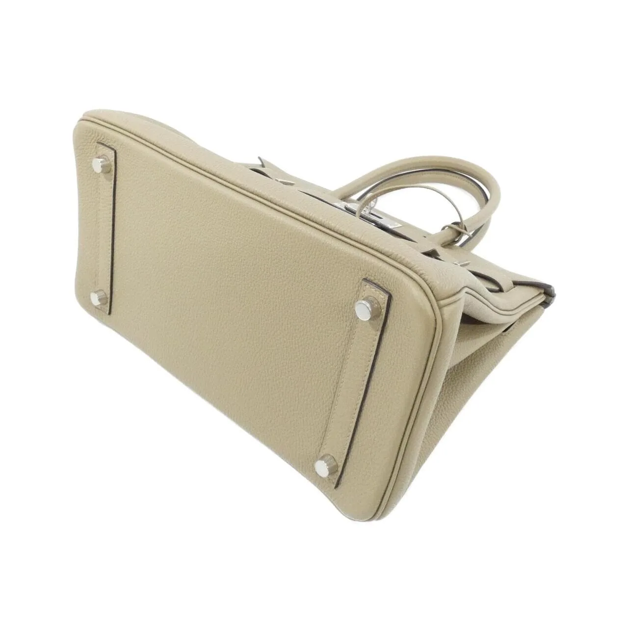 HERMES Birkin 030520CK Handbag Togo 米色 Togo 牛皮 未使用品 - 縮圖 3