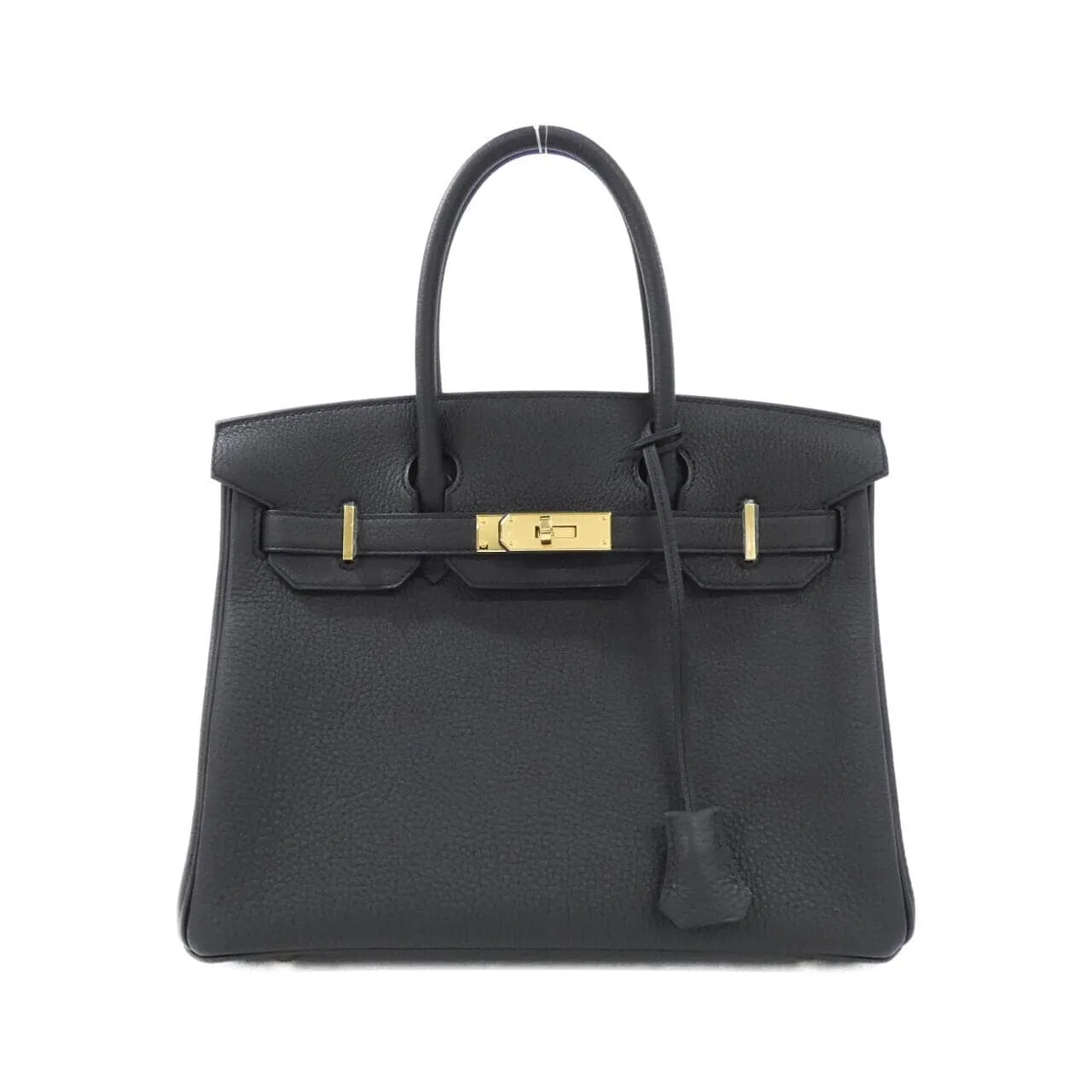 HERMES Birkin 027633CC Handbag Togo Black