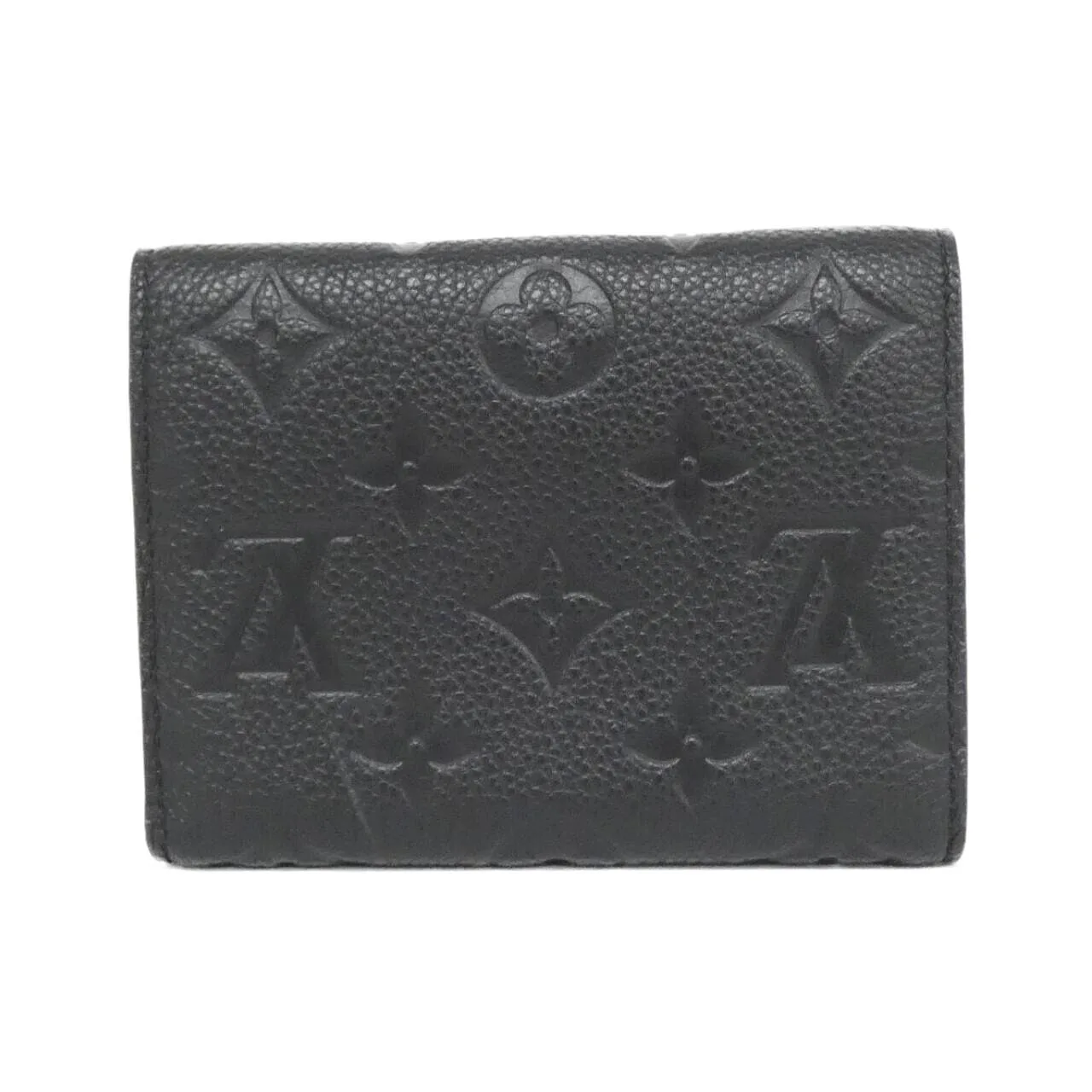 LOUIS VUITTON M64060 Wallet Monogram 黑色 Monogram 中古品A - 縮圖 2
