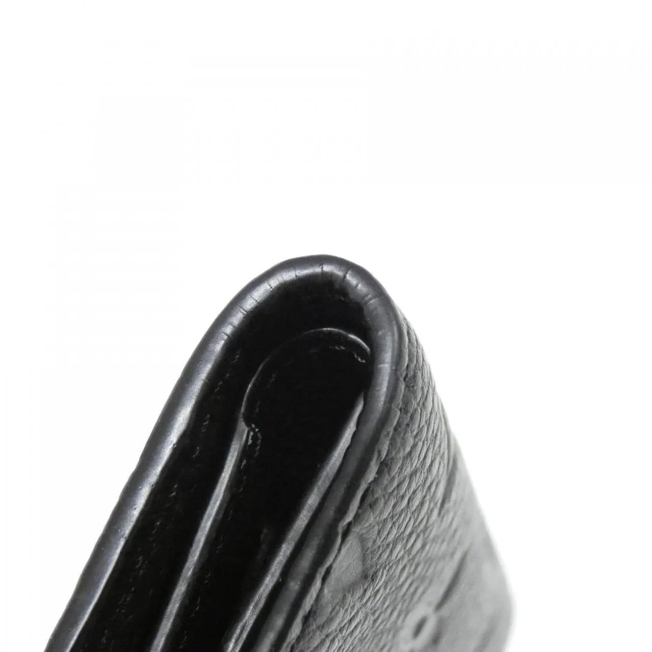 LOUIS VUITTON M64060 Wallet Monogram 黑色 Monogram 中古品A - 縮圖 4