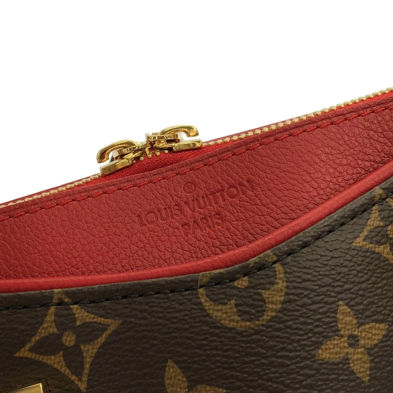 LOUIS VUITTON M41241 Handbag Monogram 黑色 Monogram 中古品A - 縮圖 4