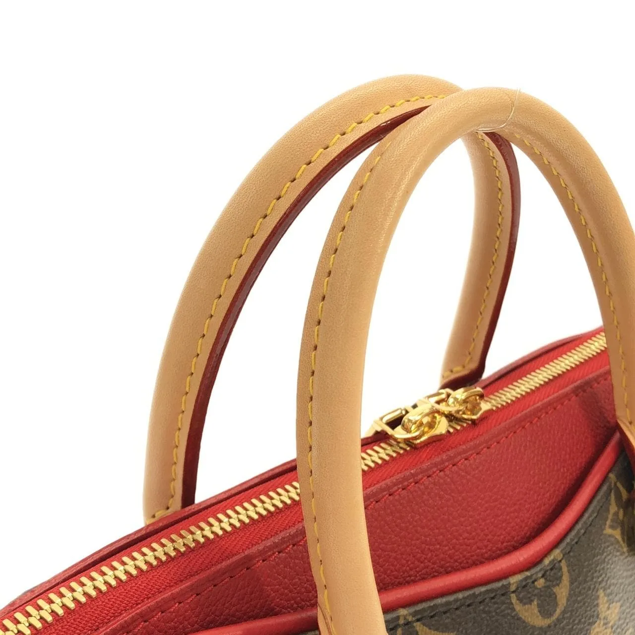 LOUIS VUITTON M41241 Handbag Monogram 黑色 Monogram 中古品A - 縮圖 6
