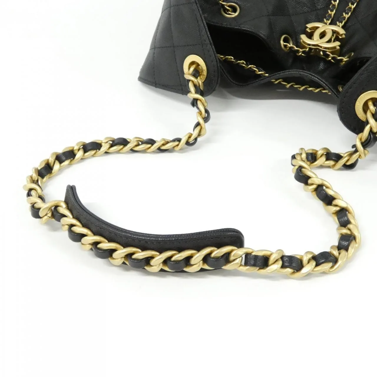 CHANEL AS5311 Shoulder Grained Calfskin Black Grained Calfskin Rank A - Thumbnail 7