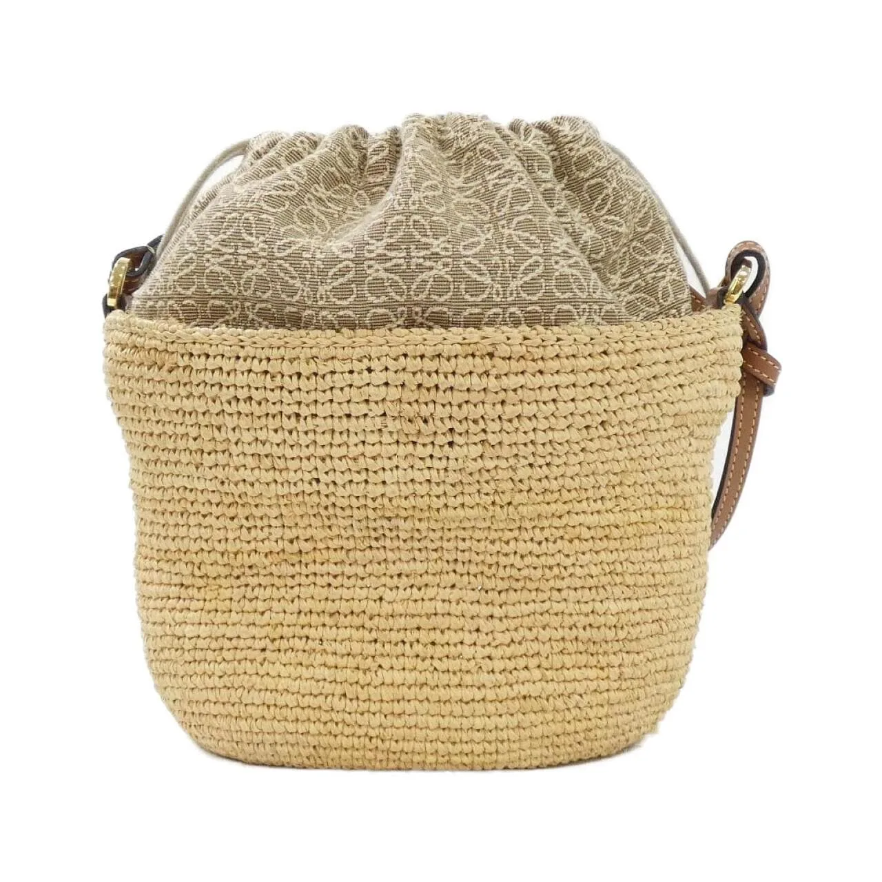 LOEWE A689C70X08 Shoulder Canvas Black Canvas Rank A - Thumbnail 2