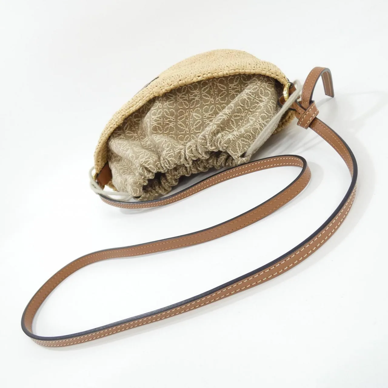 LOEWE A689C70X08 Shoulder Canvas Black Canvas Rank A - Thumbnail 6