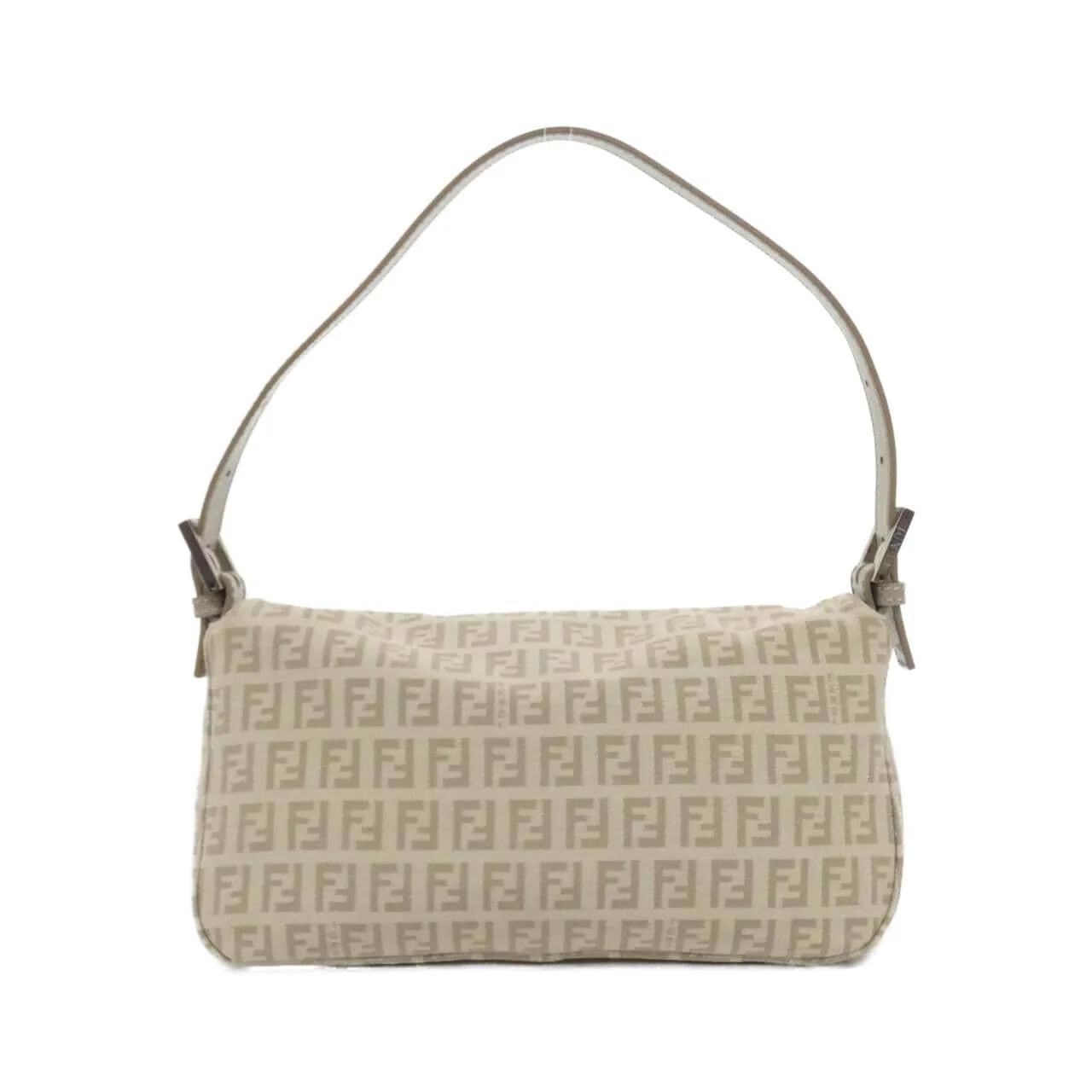 FENDI Baguette 8BR003 KU7 Shoulder Canvas Black Canvas Rank A - Thumbnail 2