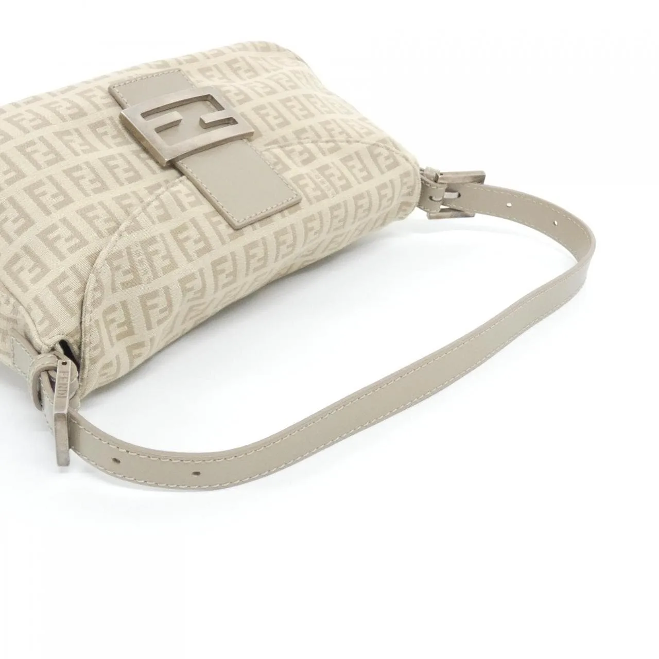 FENDI Baguette 8BR003 KU7 Shoulder Canvas Black Canvas Rank A - Thumbnail 5