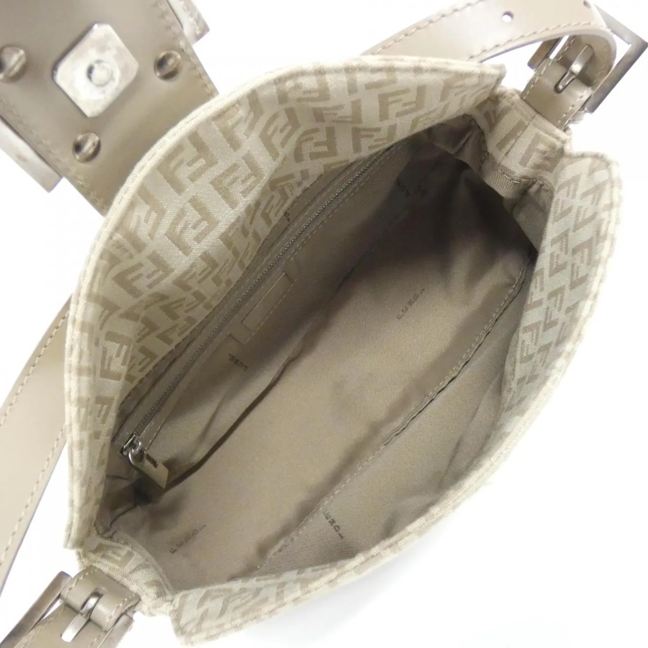 FENDI Baguette 8BR003 KU7 Shoulder Canvas Black Canvas Rank A - Thumbnail 6