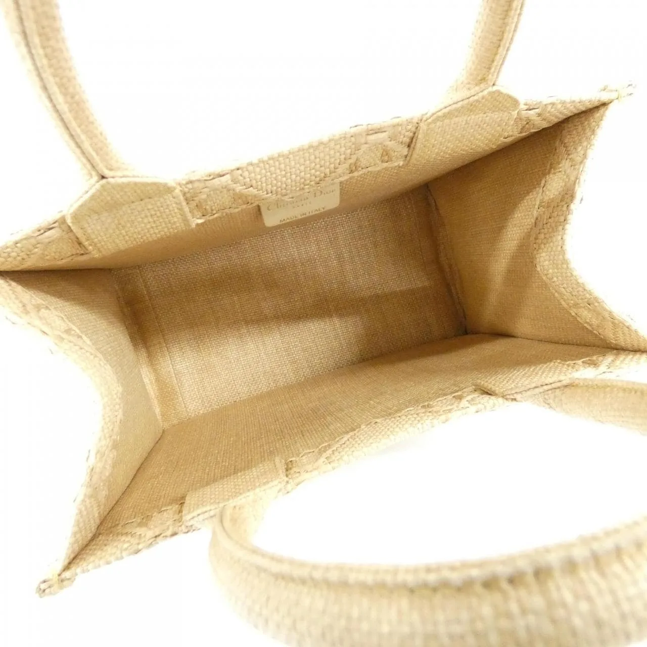 DIOR Book Tote M1265ZSQD Tote 黑色 中古品A - 縮圖 6