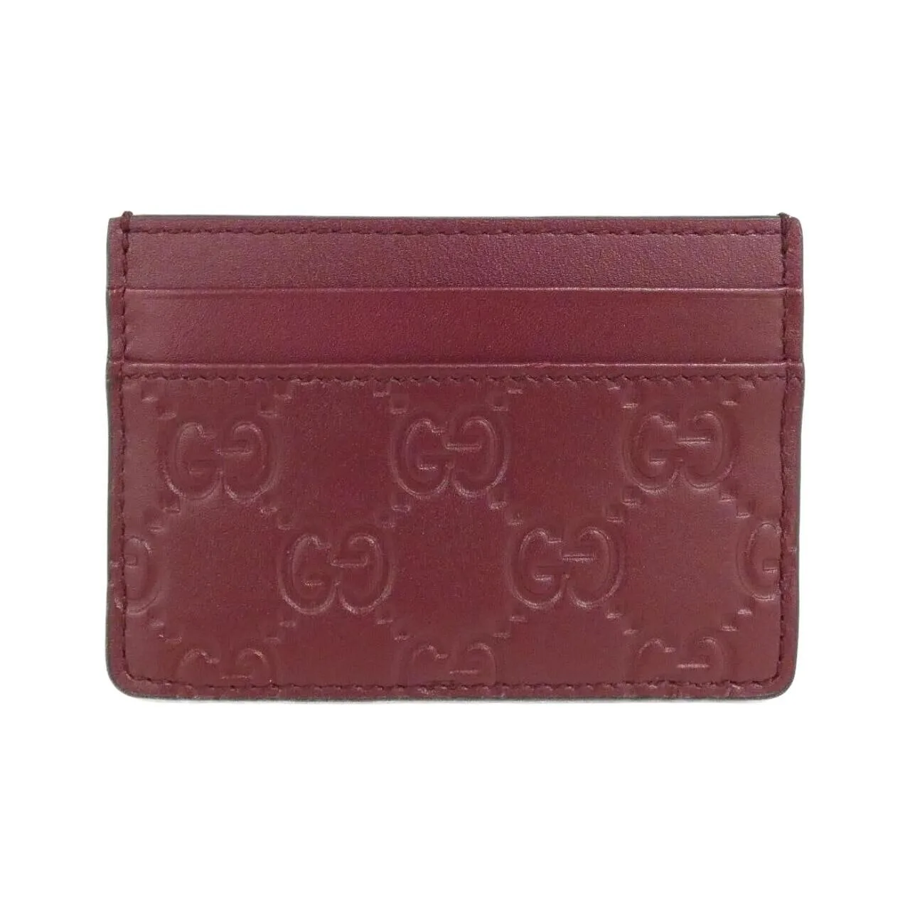 GUCCI 847204 AAFDV Card Case Leather