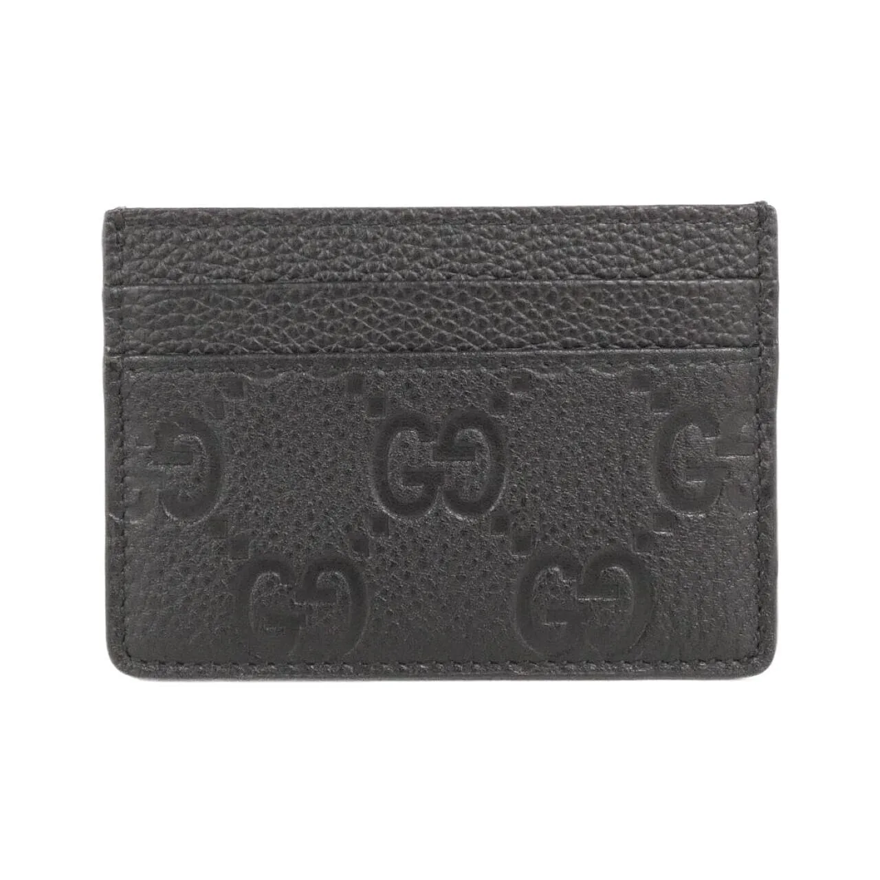 GUCCI 815883 AAEEM Card Case Leather