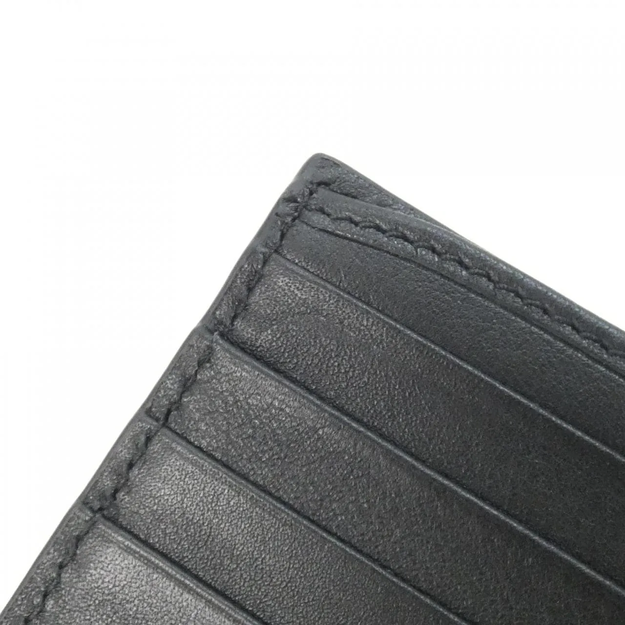 GUCCI 835001 AAE1T Coin Case Leather 黑色 皮革 中古品A - 縮圖 3