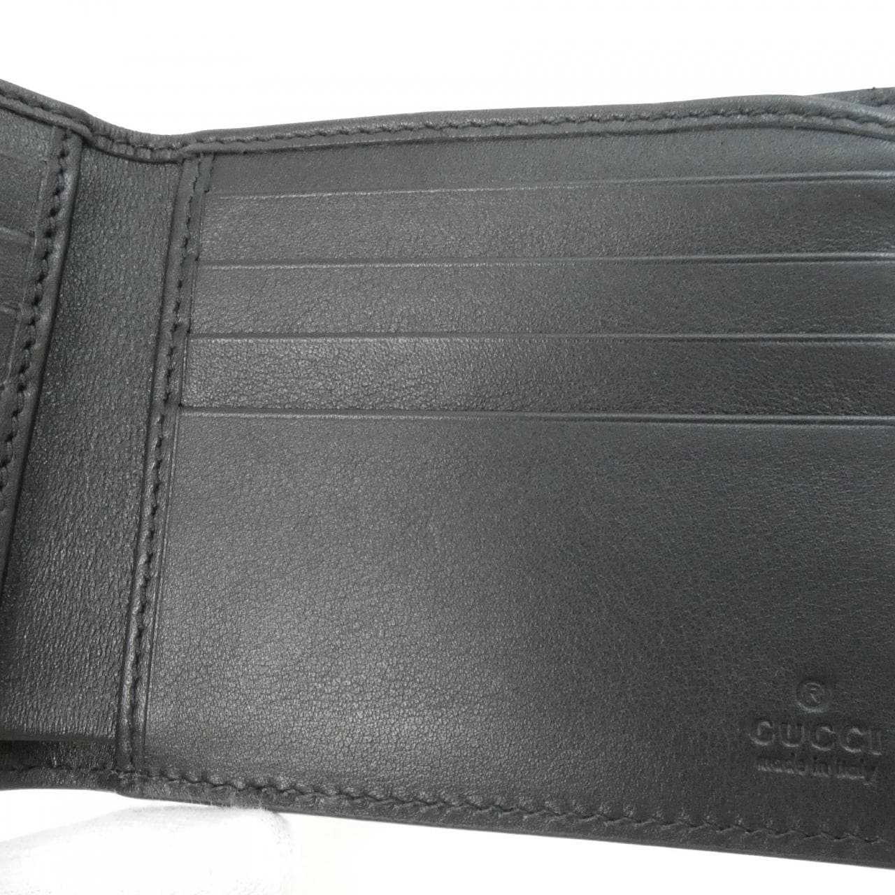 GUCCI 835001 AAE1T Coin Case Leather 4