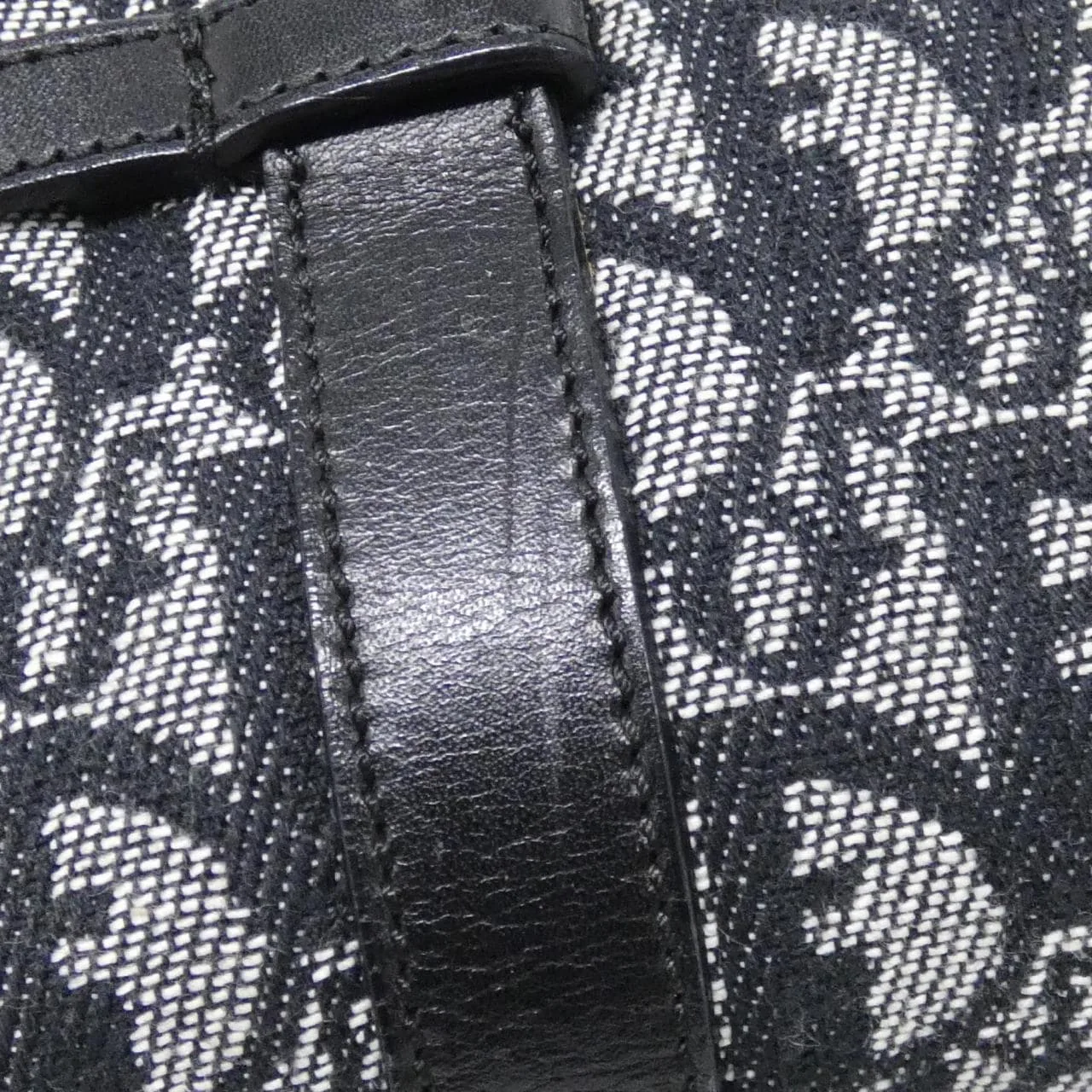 DIOR Boston Canvas Black Canvas Rank A - Thumbnail 5