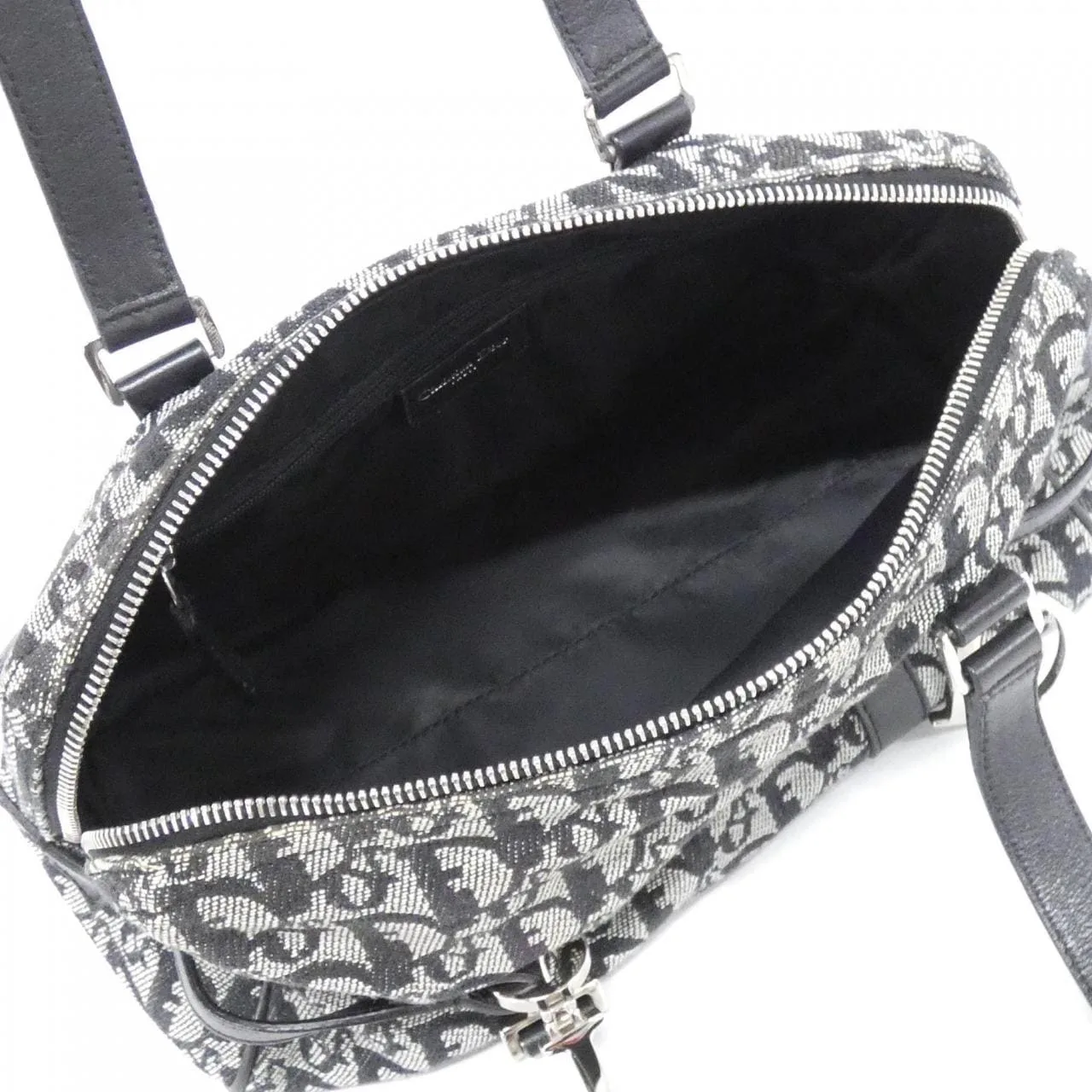 DIOR Boston Canvas Black Canvas Rank A - Thumbnail 8