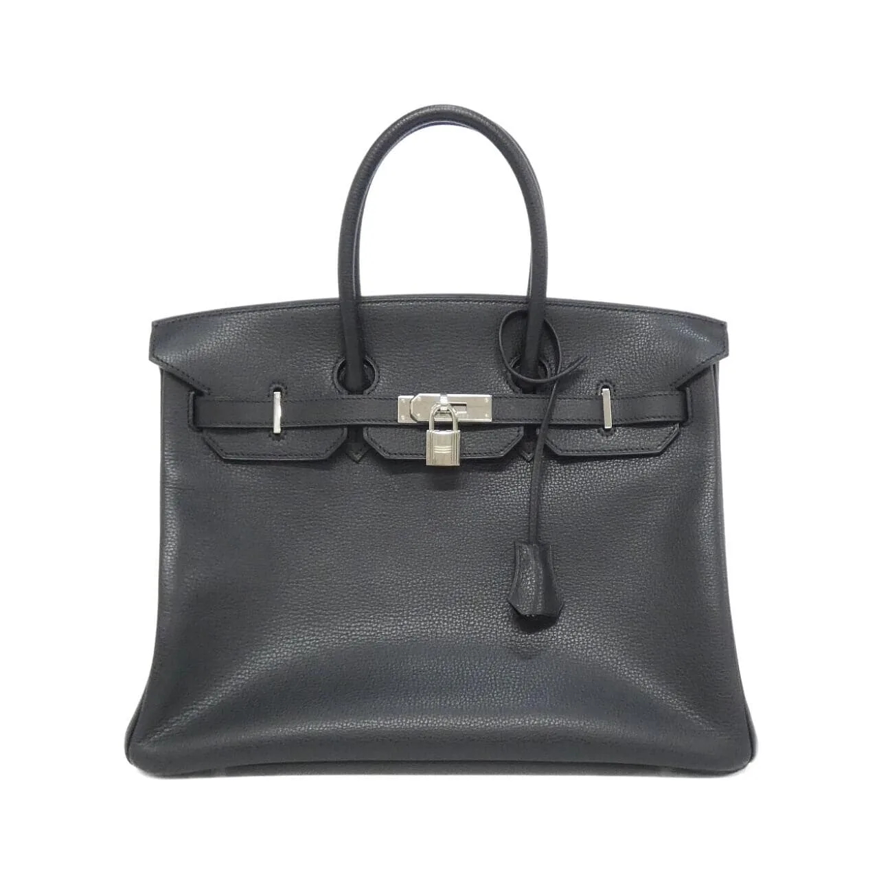 HERMES 045807CK Handbag Black