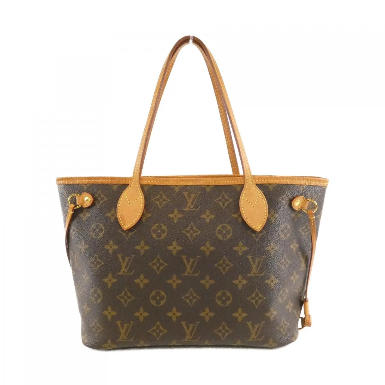 LOUIS VUITTON Neverfull M41245 Tote Monogram Black