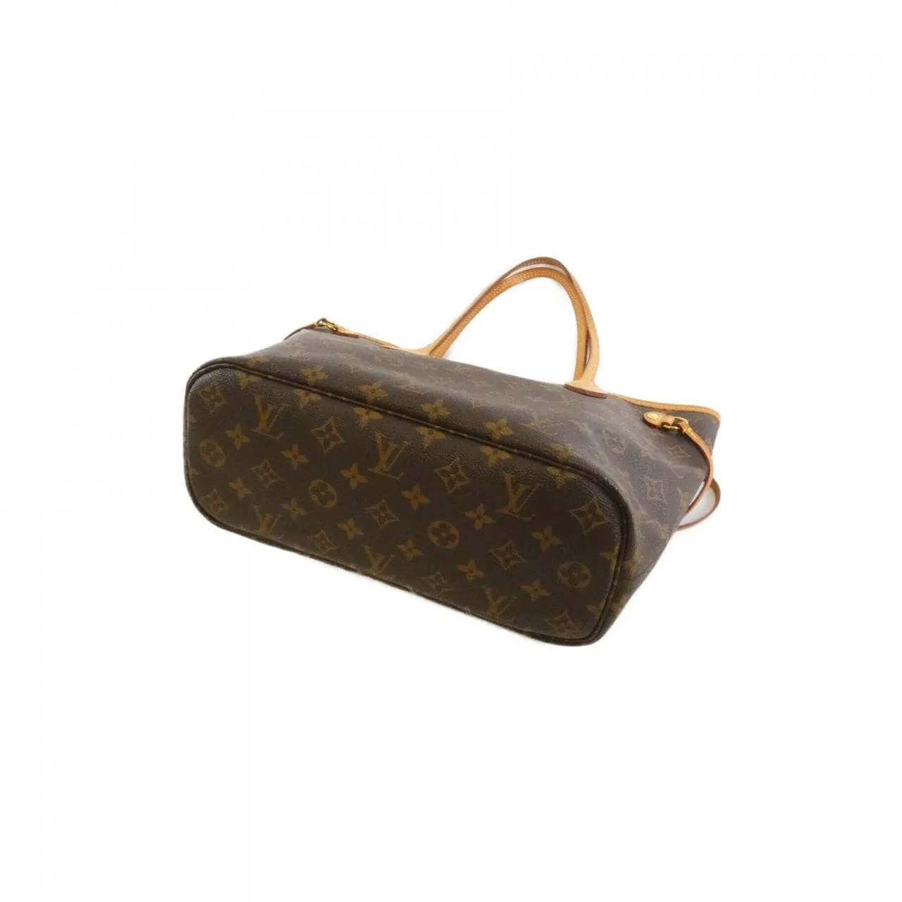 LOUIS VUITTON Neverfull M41245 Tote Monogram 黑色 Monogram 中古品B - 縮圖 2