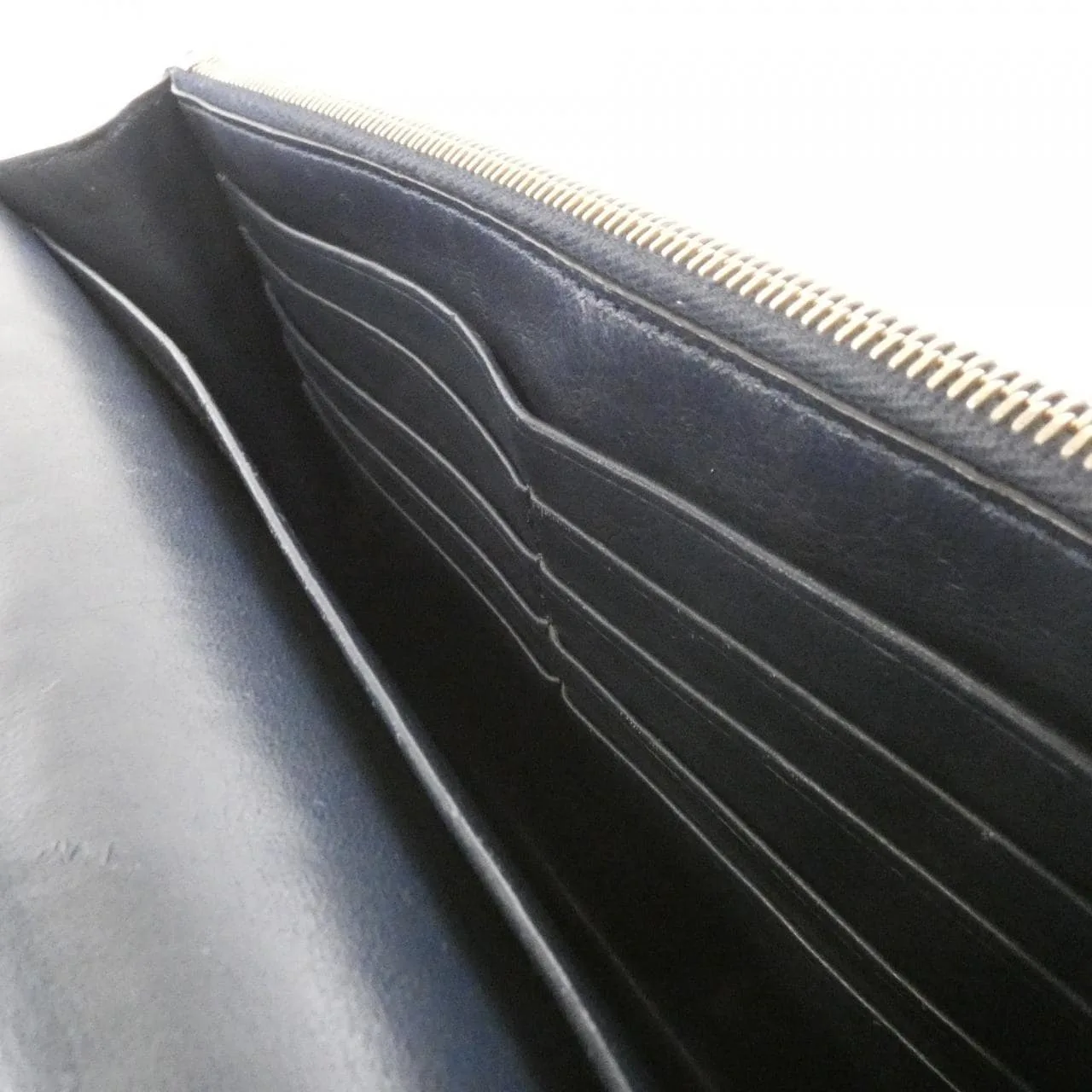 CELINE 107773AO4 Handbag Lambskin 黑色 羊皮 中古品A - 縮圖 8